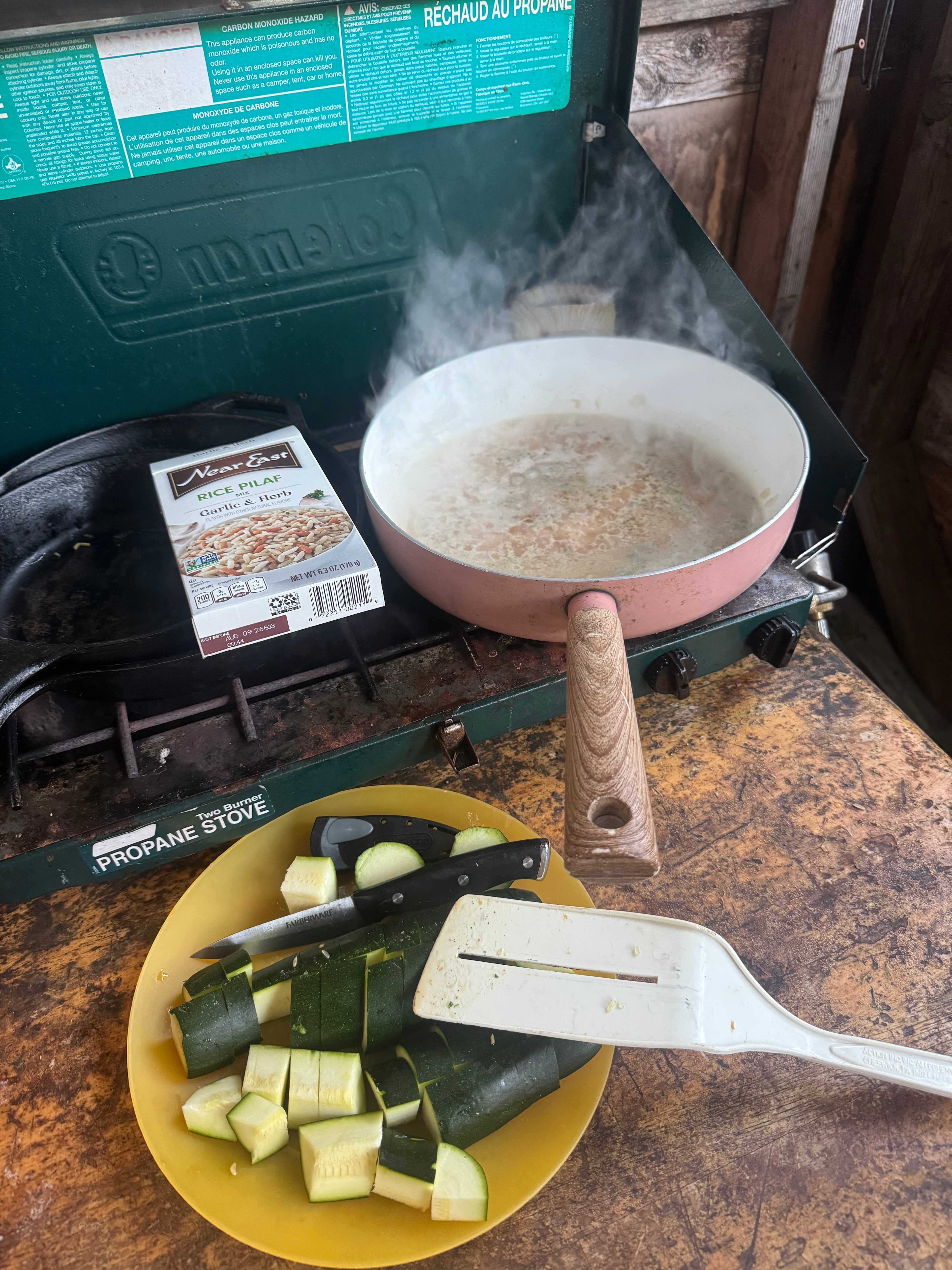 Meadow camping in Bolinas