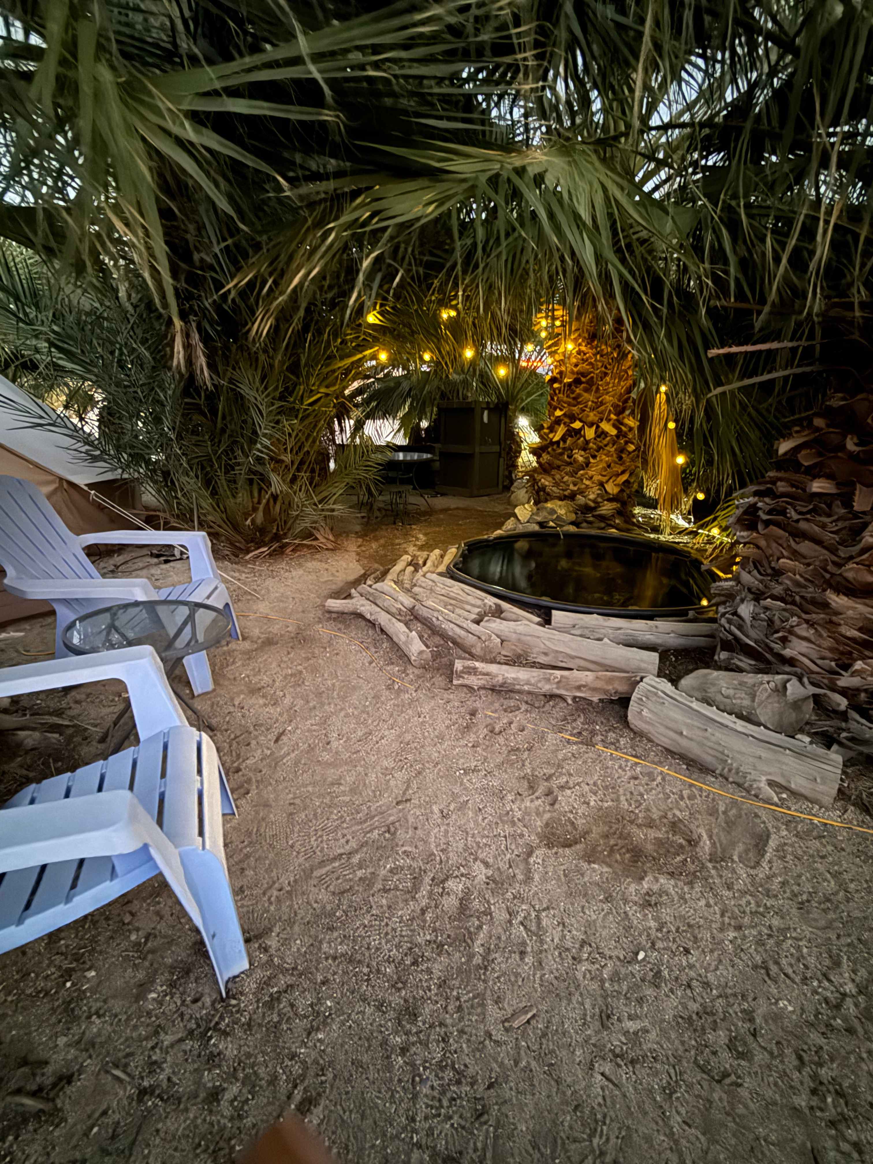 View by our private spot. 