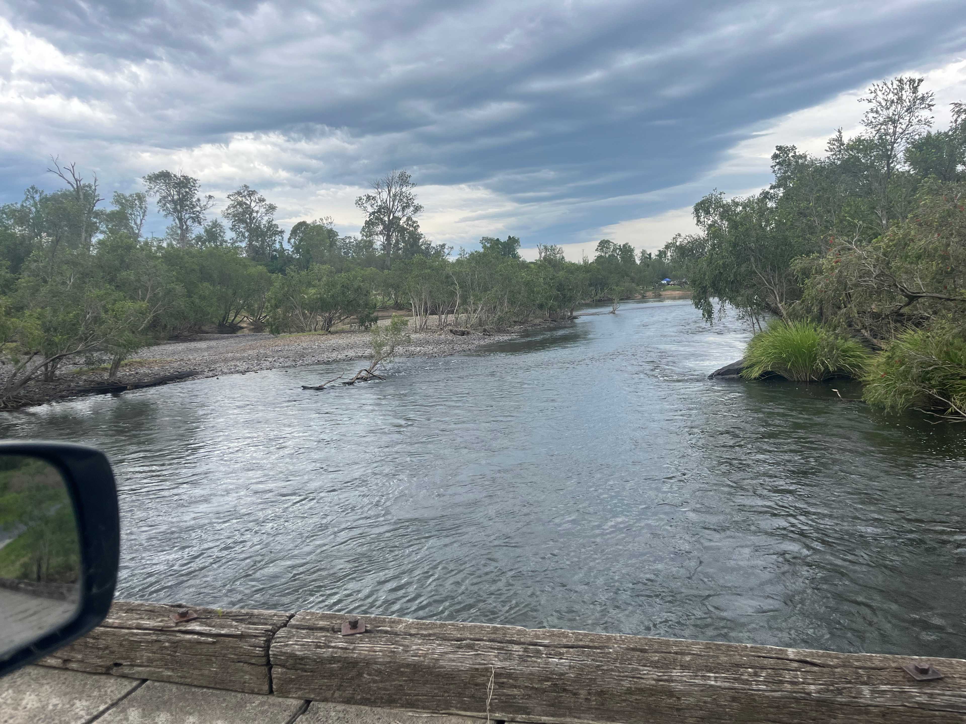 Clarence river at paddy’s flat 