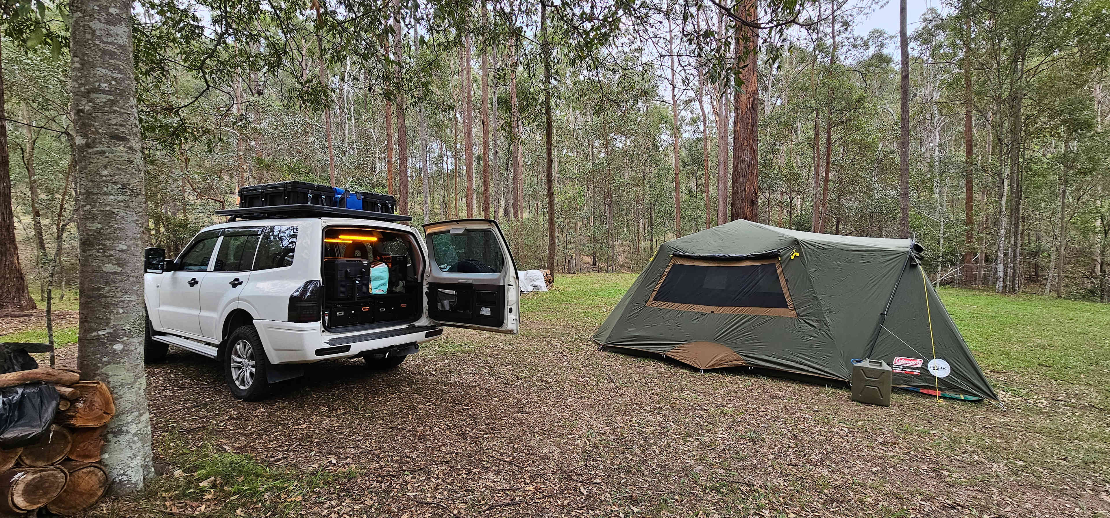 Private camp site, Brisbane