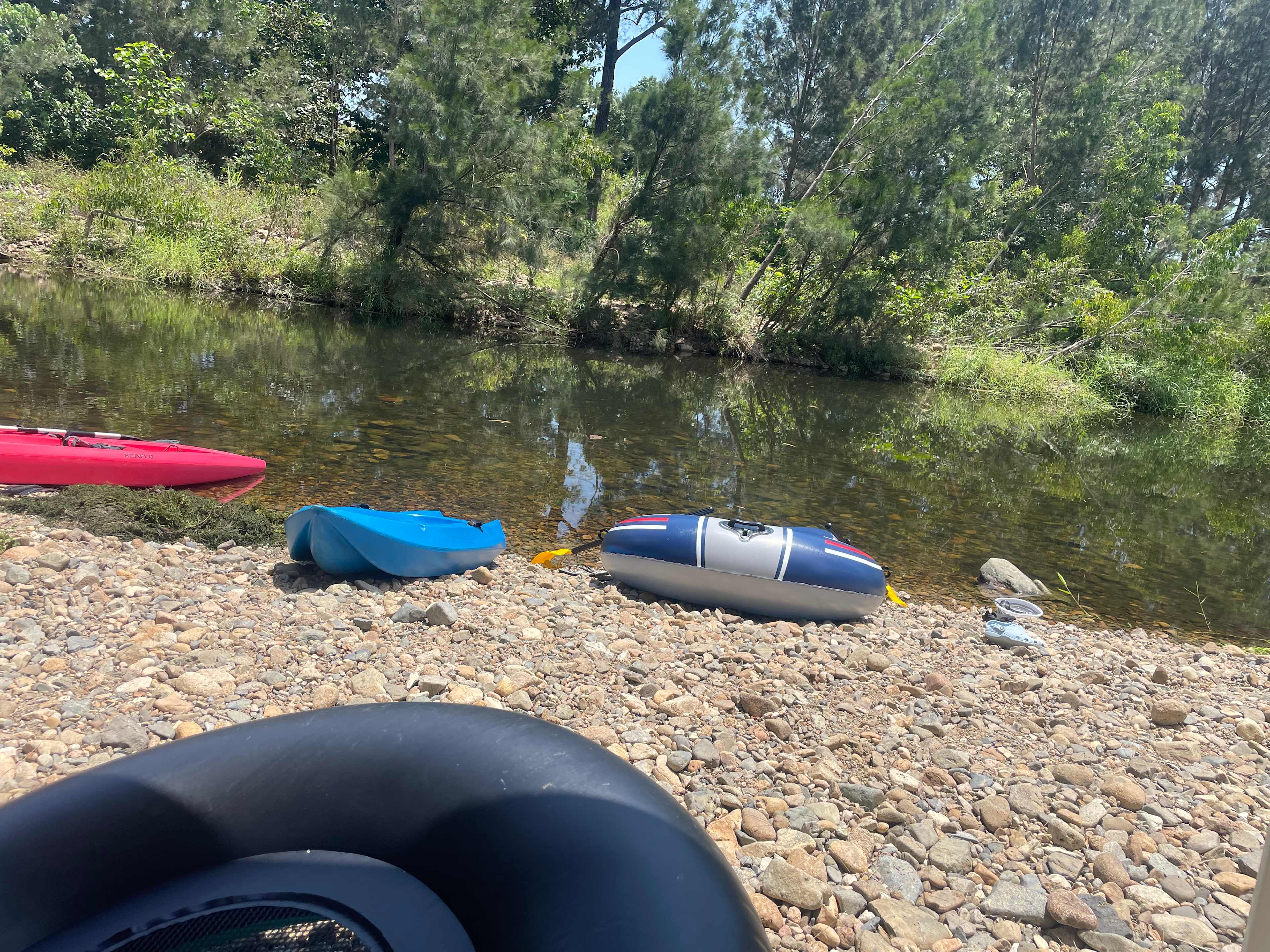 Creek and Antique Camping