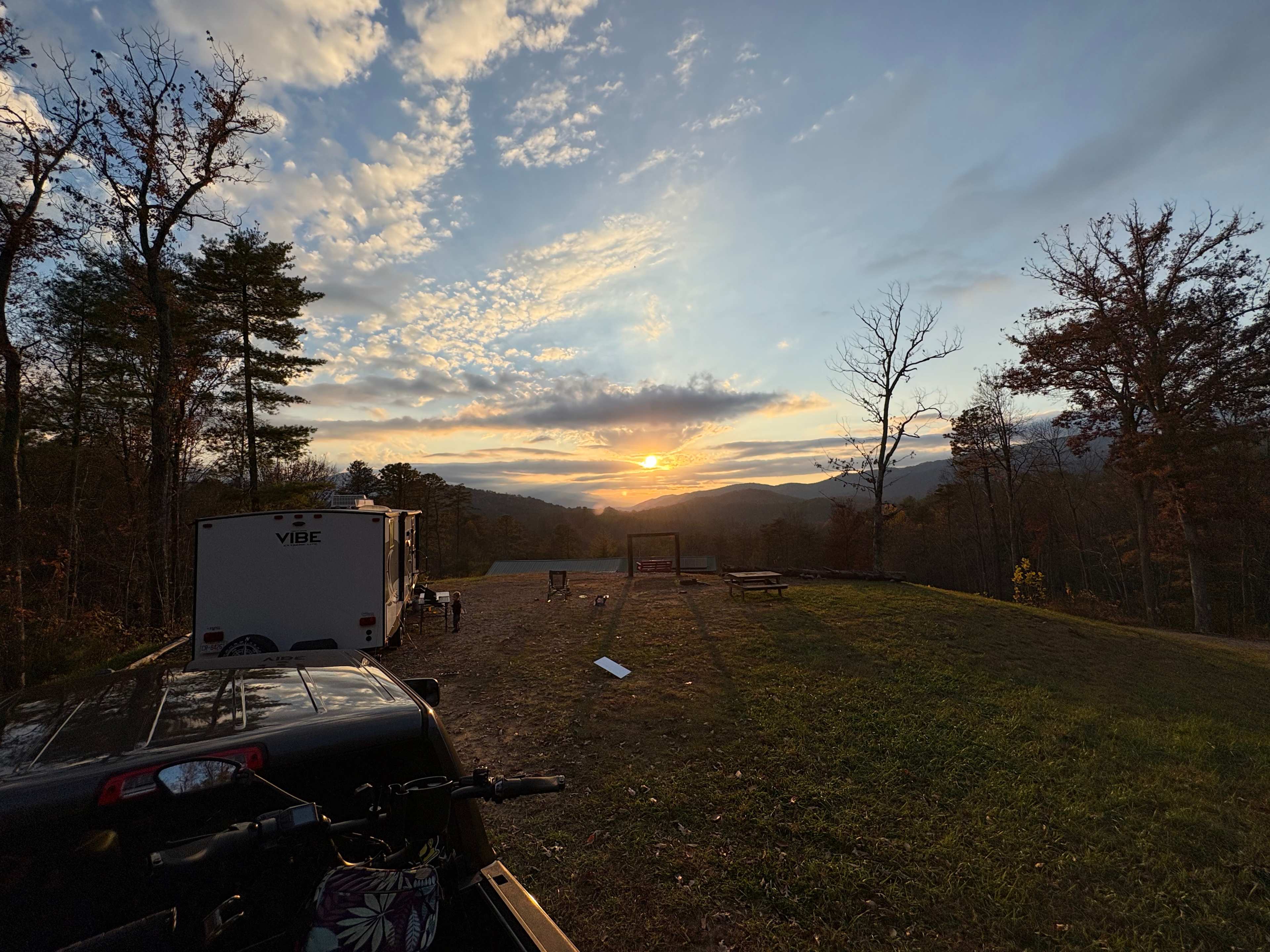 Sunset Ridge in the Smoky Mountains