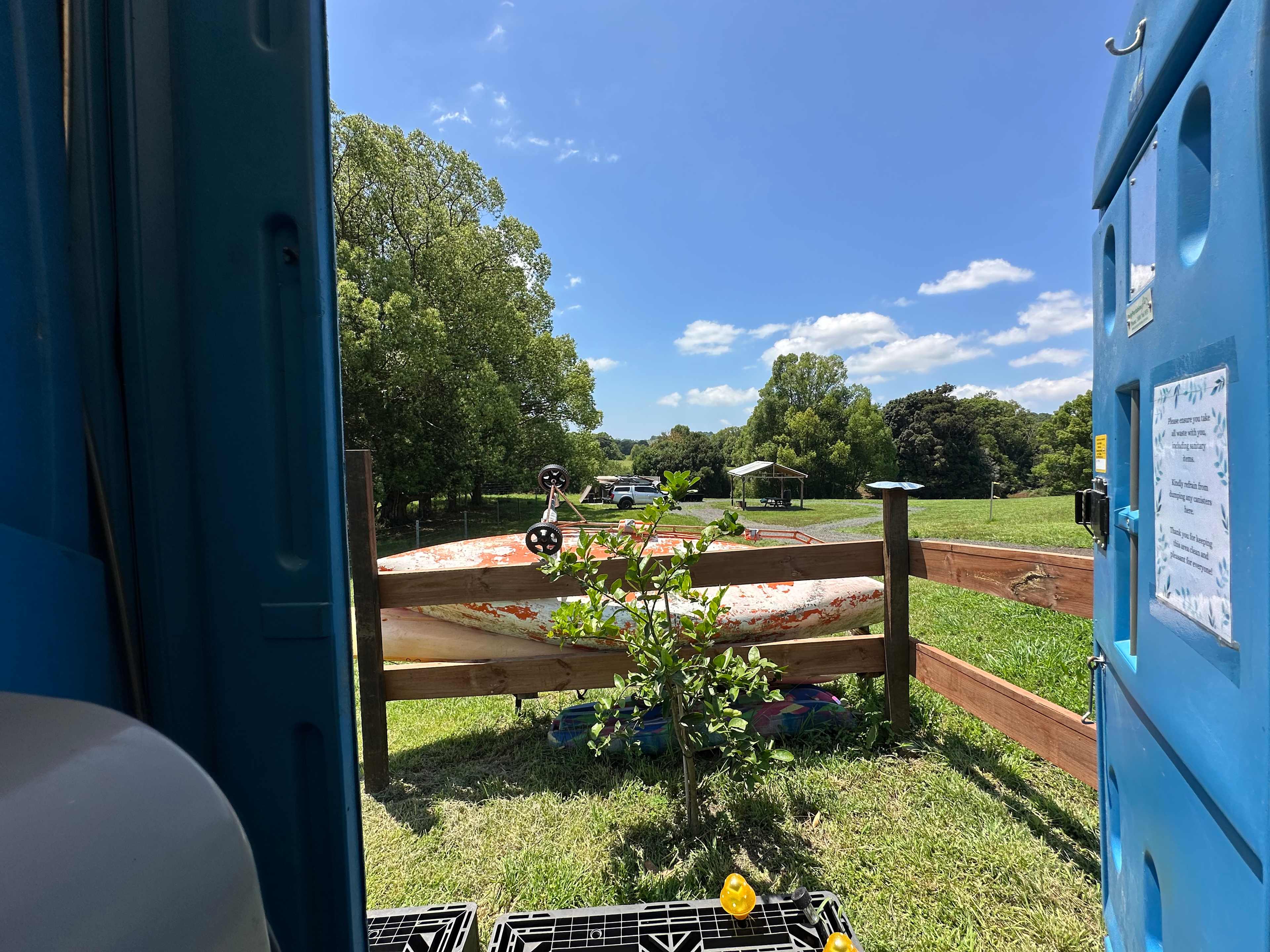 A throne with a view!