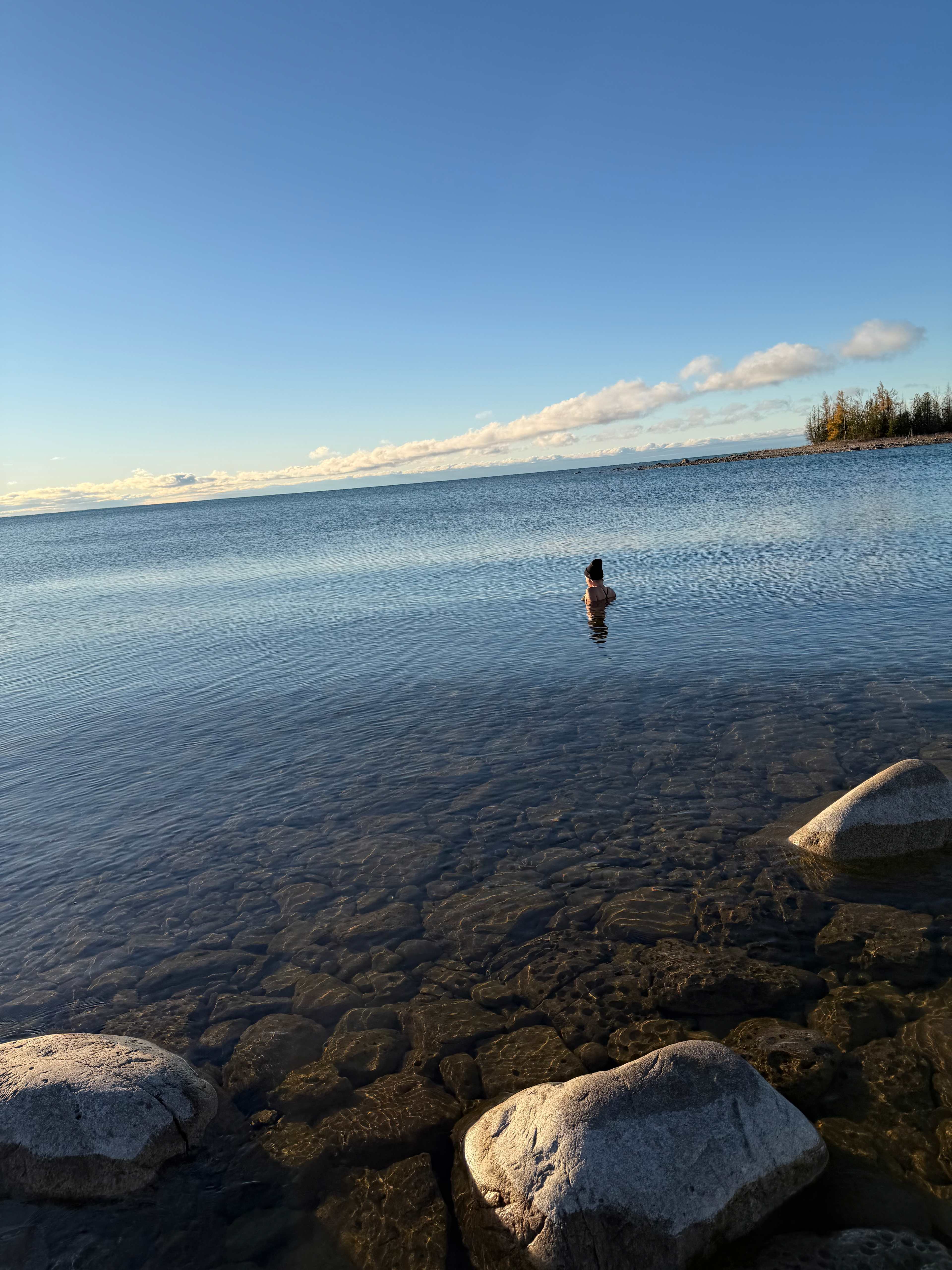 Lake Huron frontage Campsite