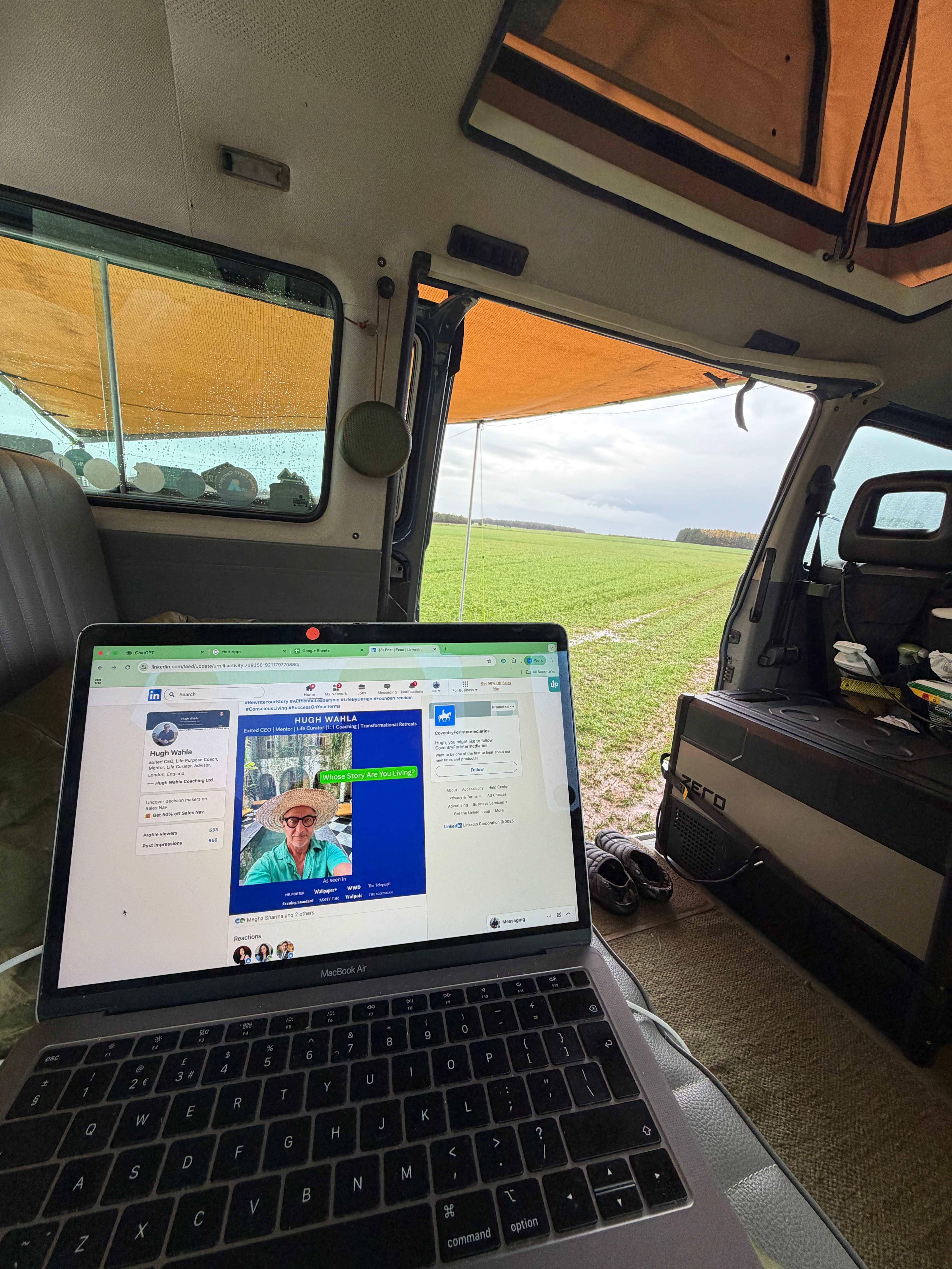 Wild Camping in the Cotswolds