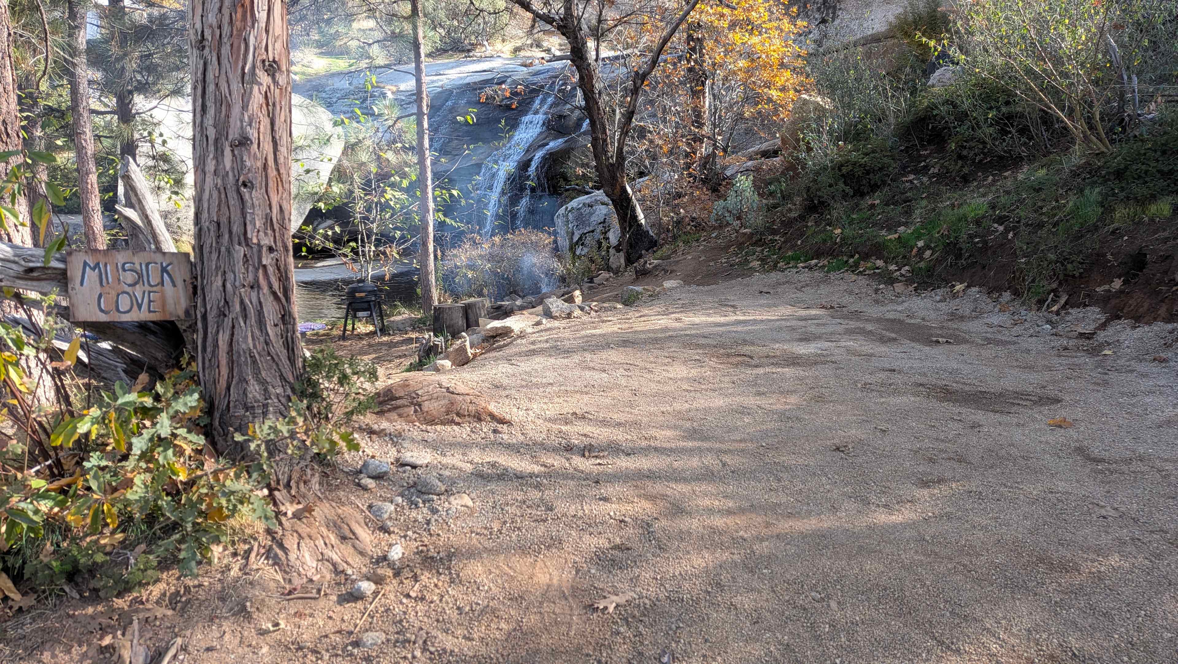 Musick Creek Falls by Shaver Lake
