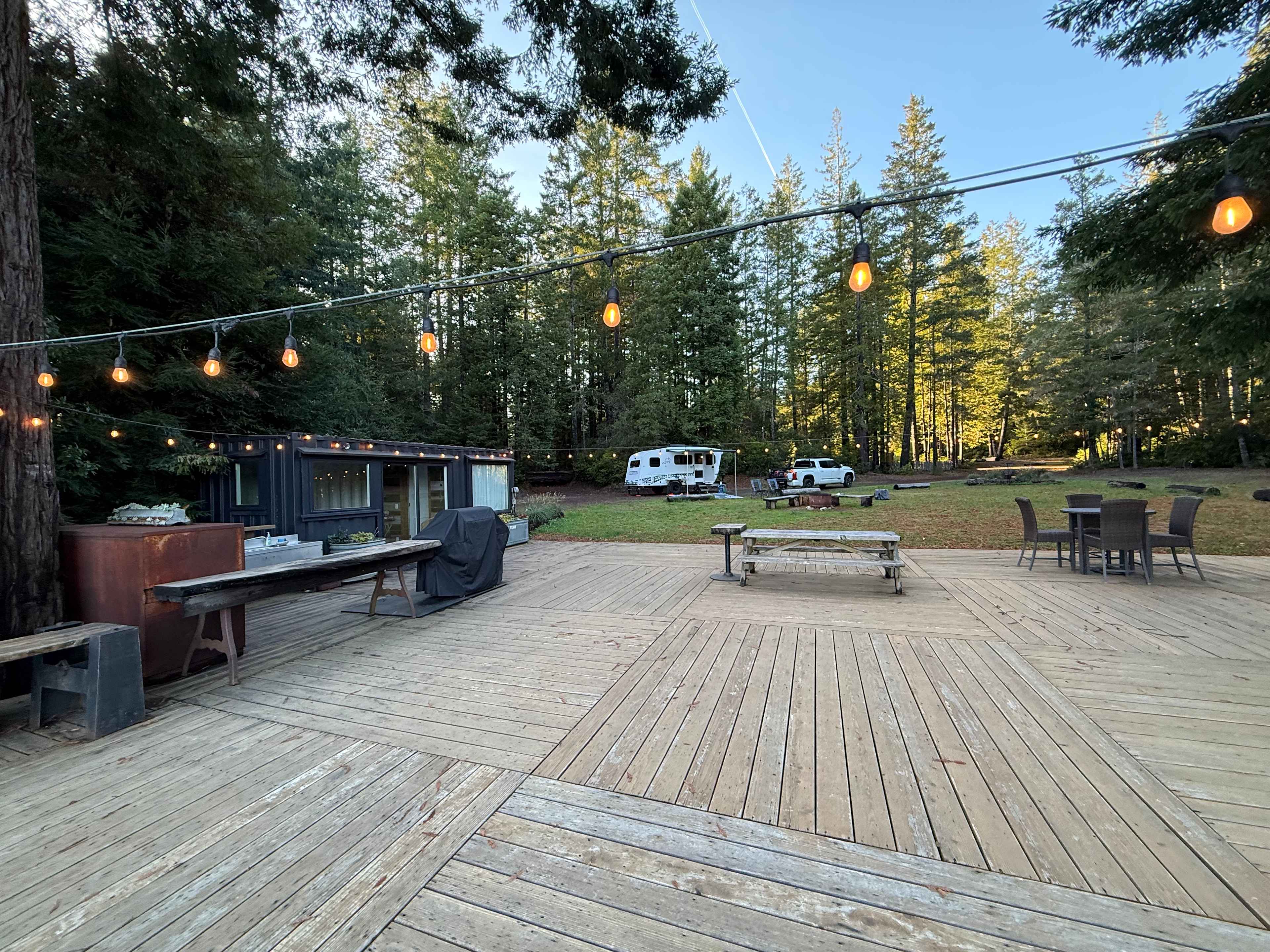 The Deck and Cozy Container