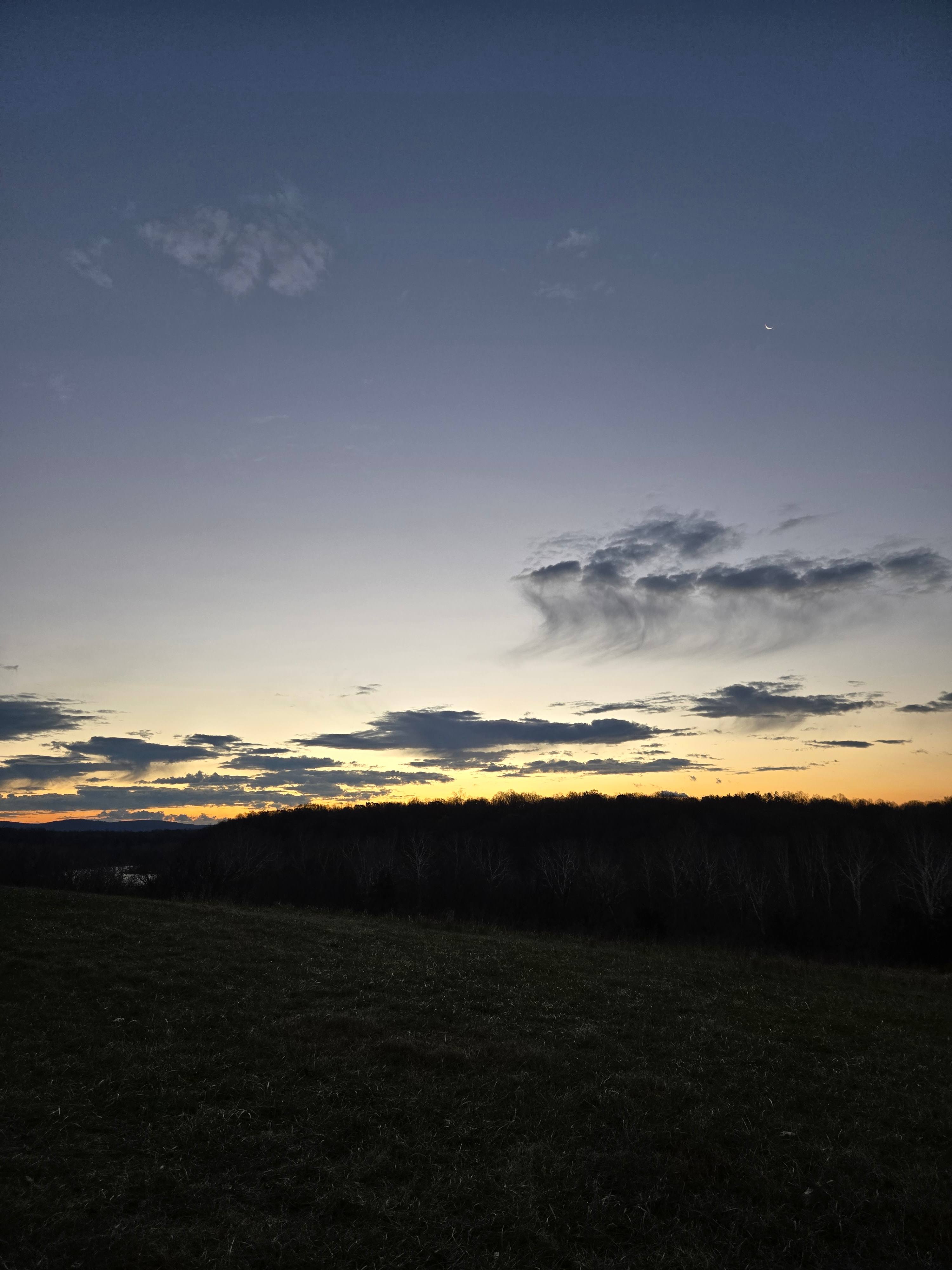 Sunrise on the Hilltop (November 16, 6:45 AM).