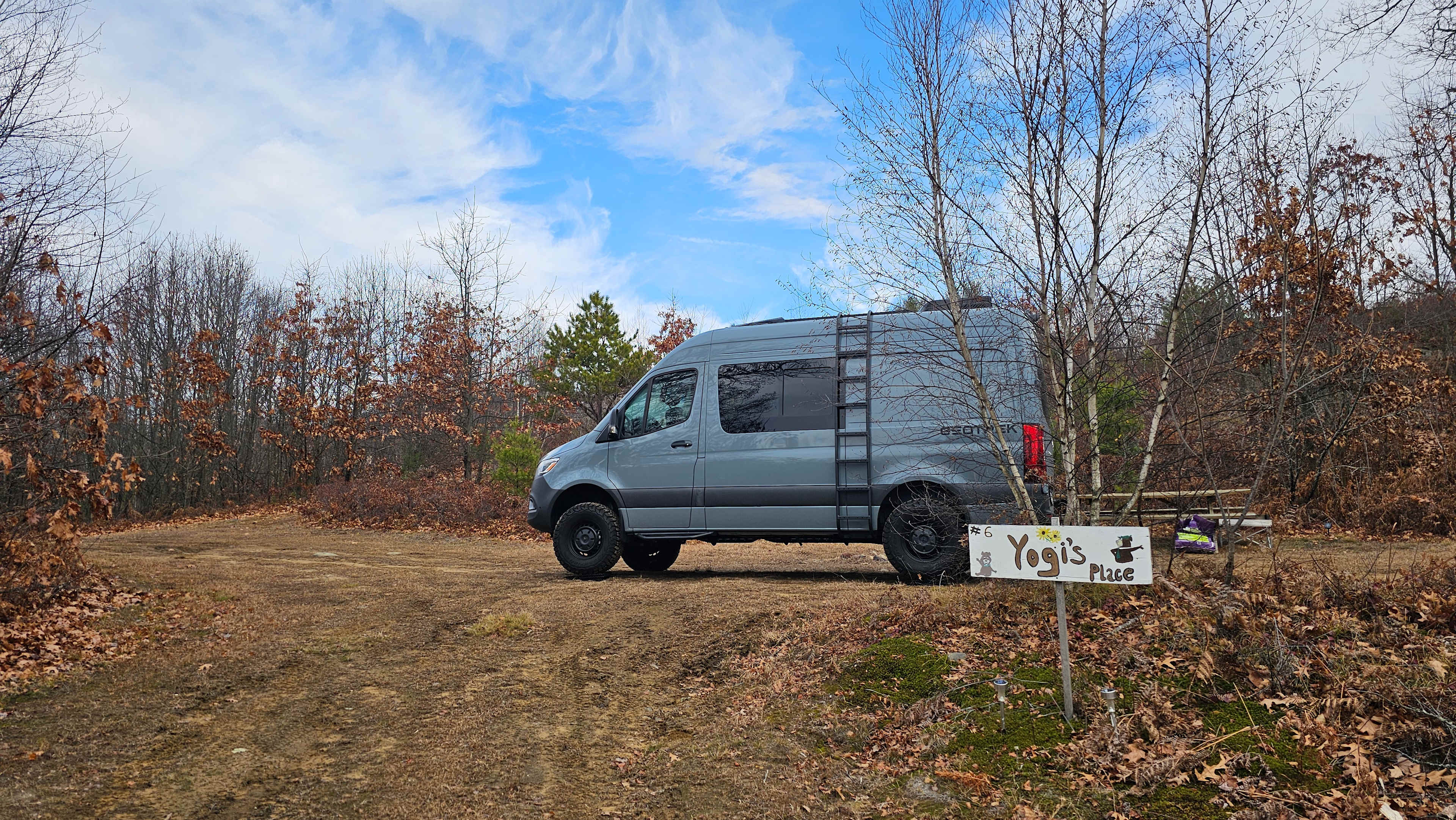 Campers Welcome to The Wolf Swamp.