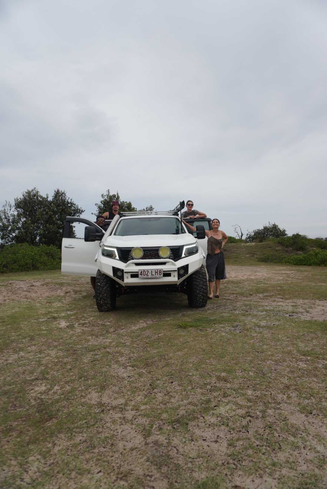 End of the trip, before the rain set in! 