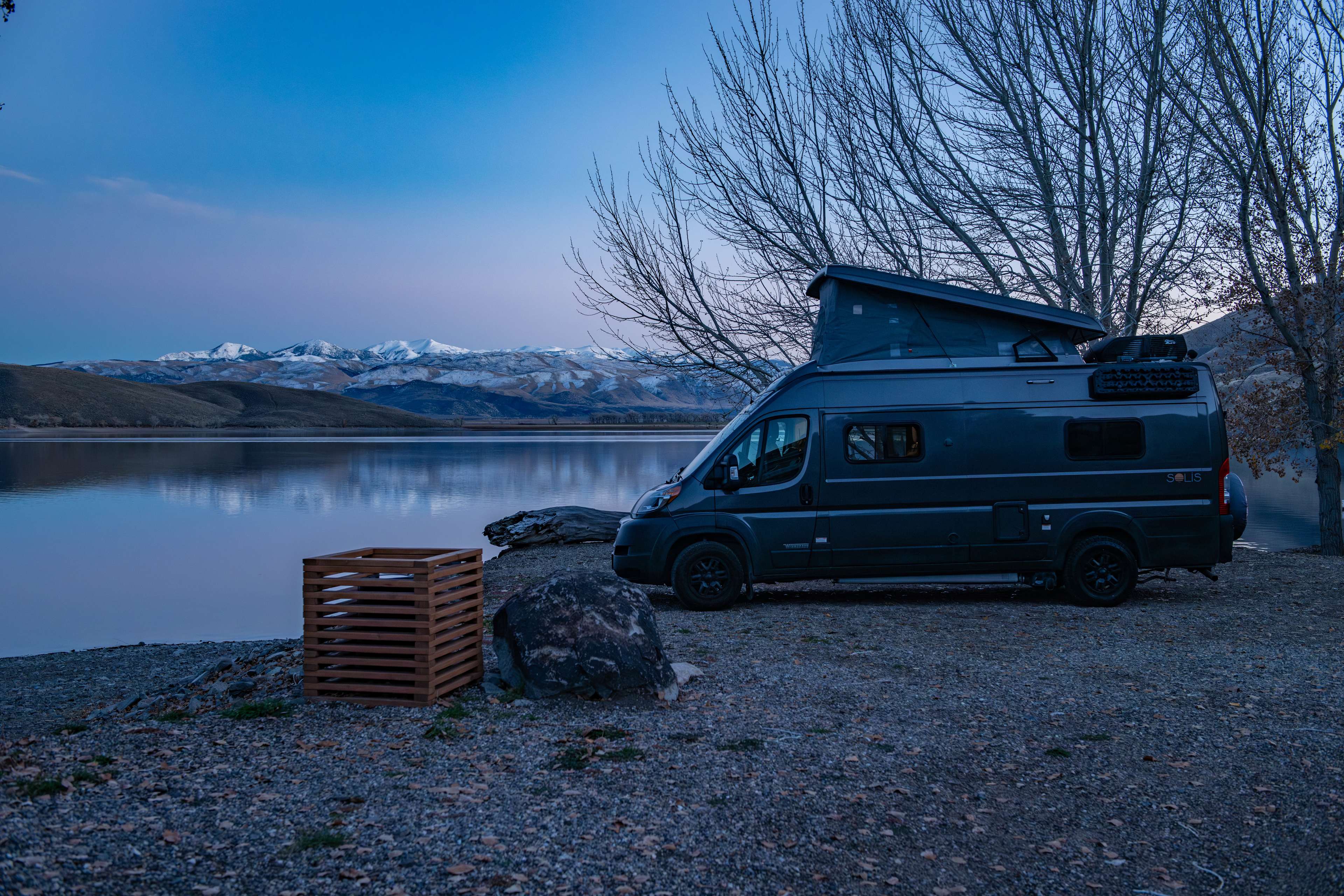 Water front on Topaz Lake