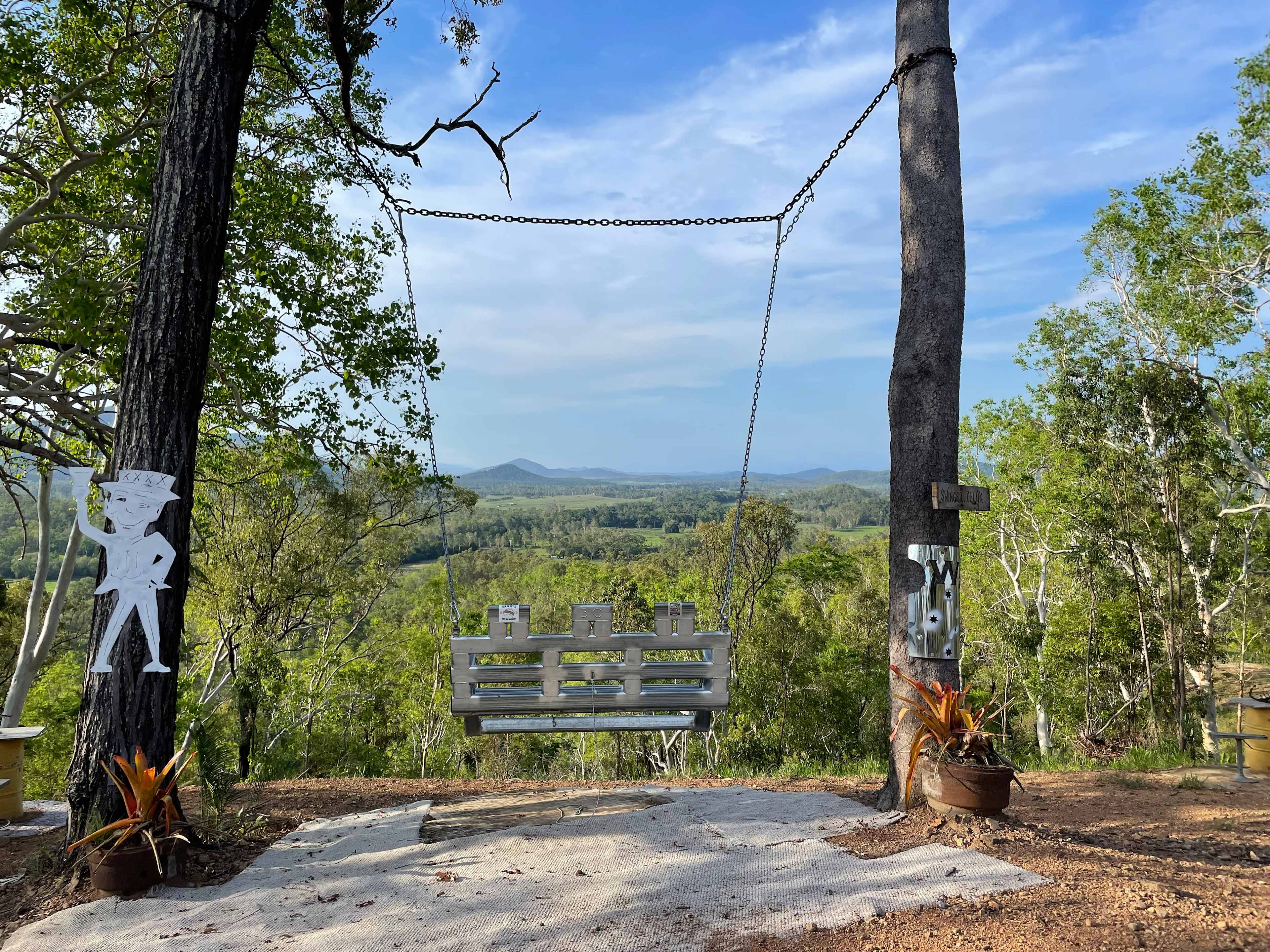 Swing with a view
