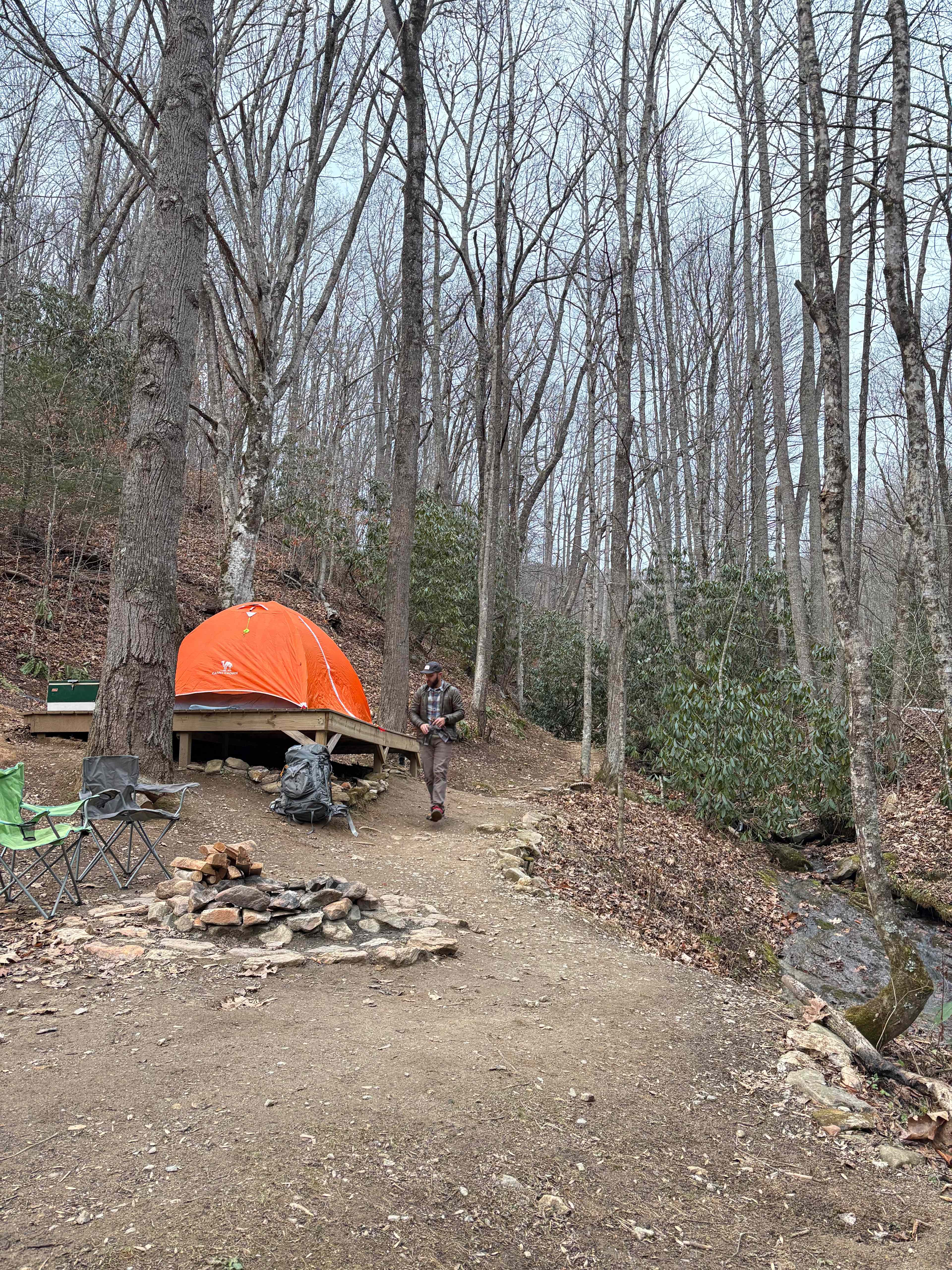 Creekside Camping Max Patch