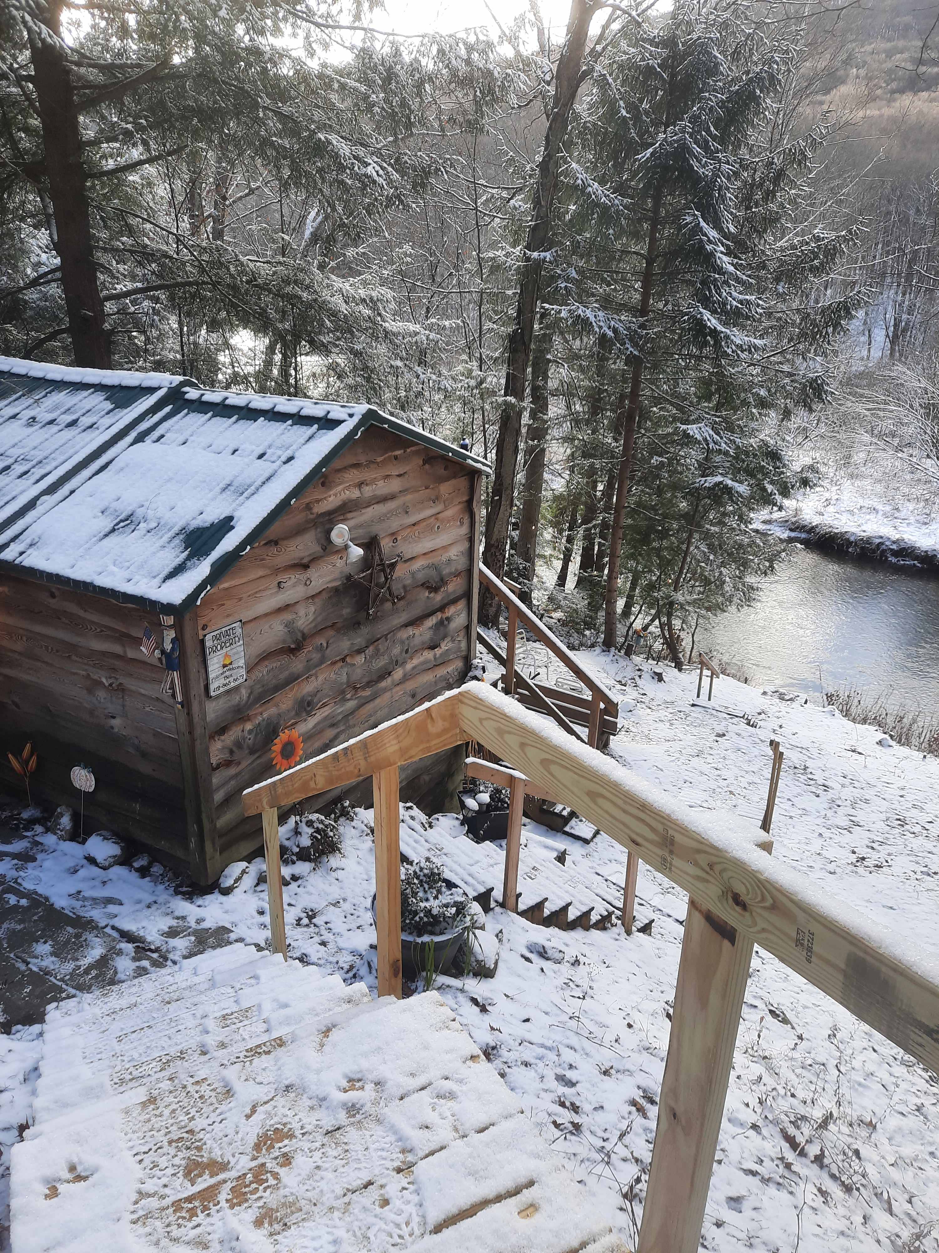 The Nest - Creekfront Cabin In ANF