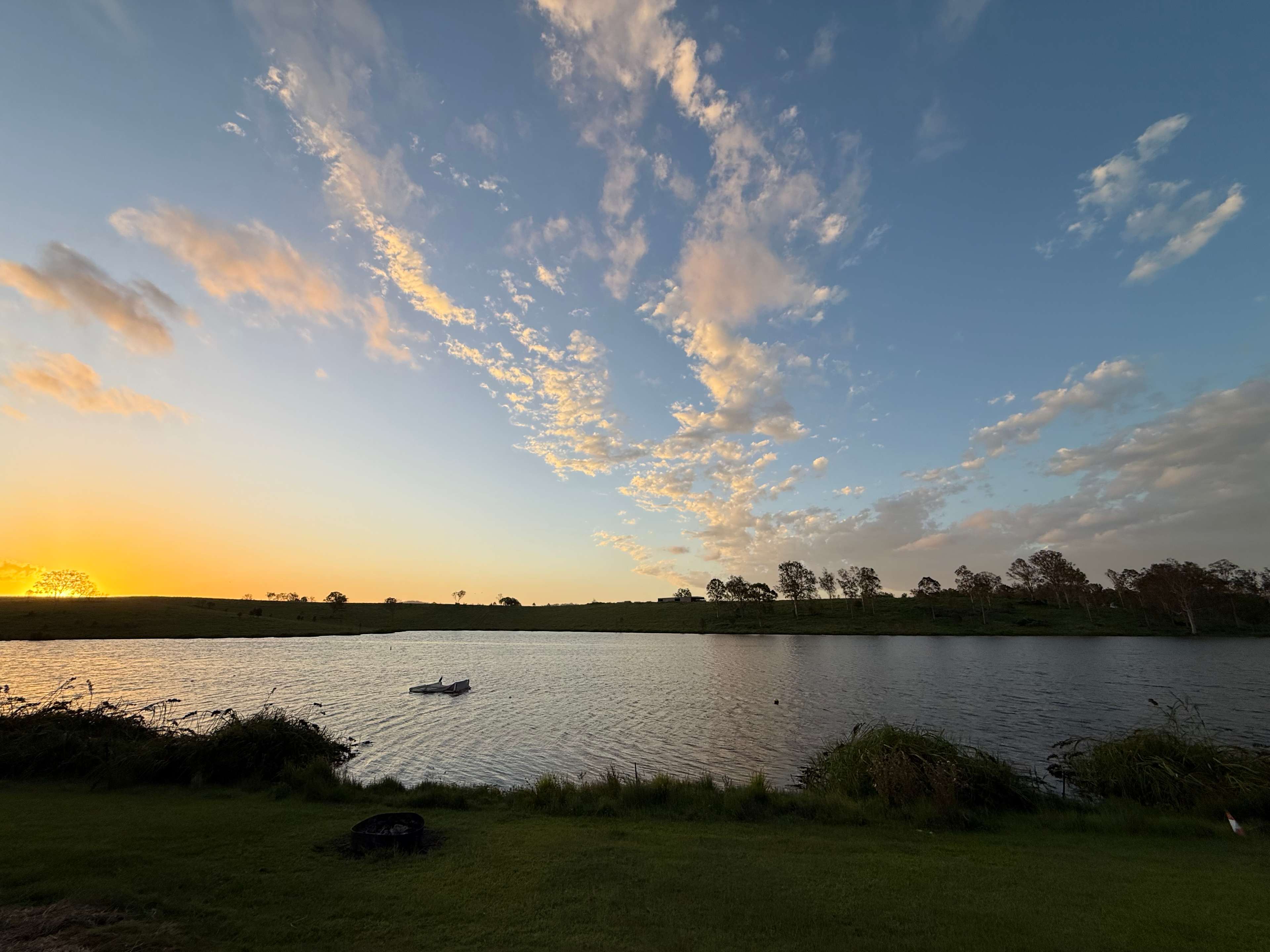 The view from our campsite