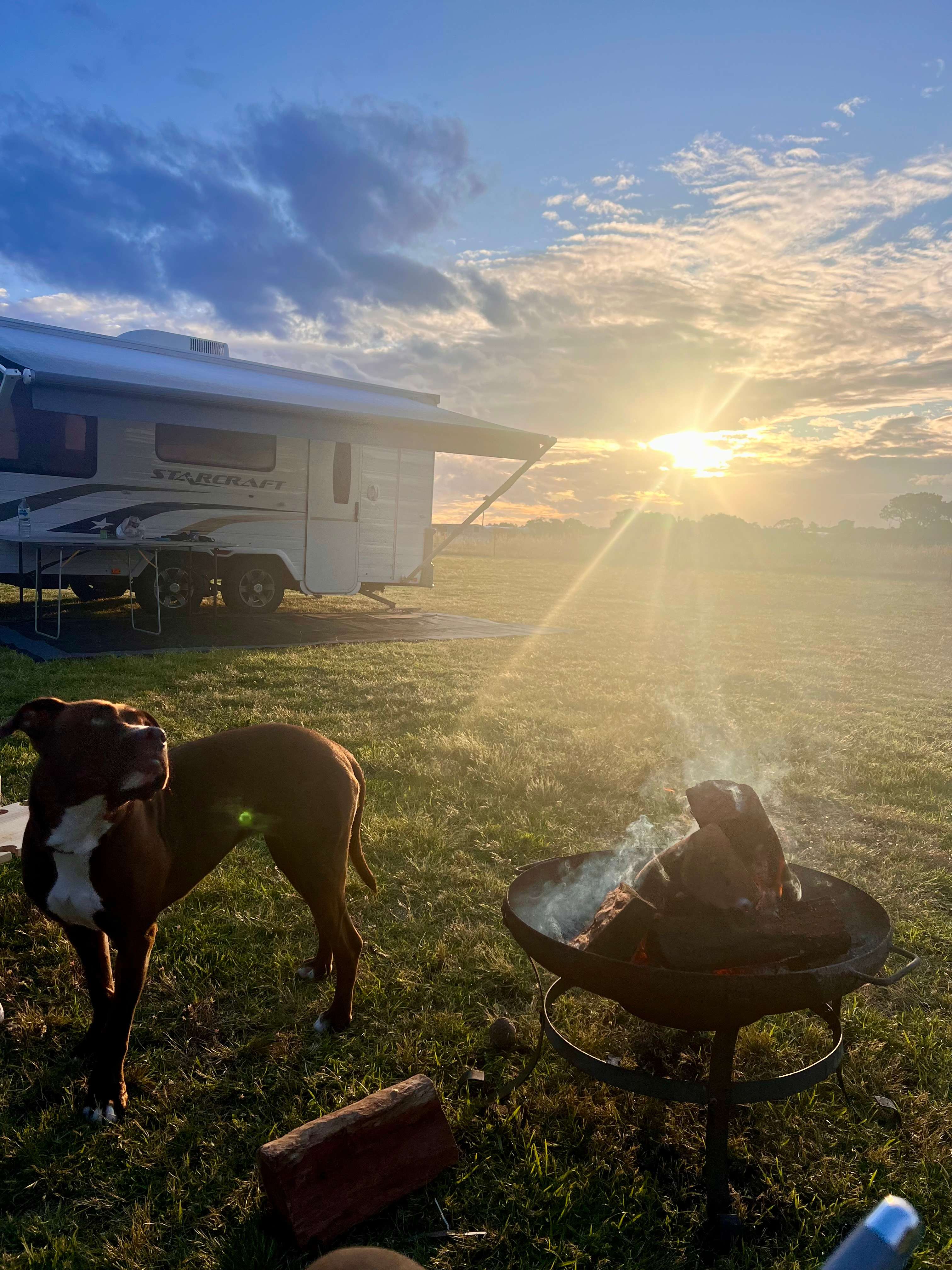 Shacks at Kardella Park