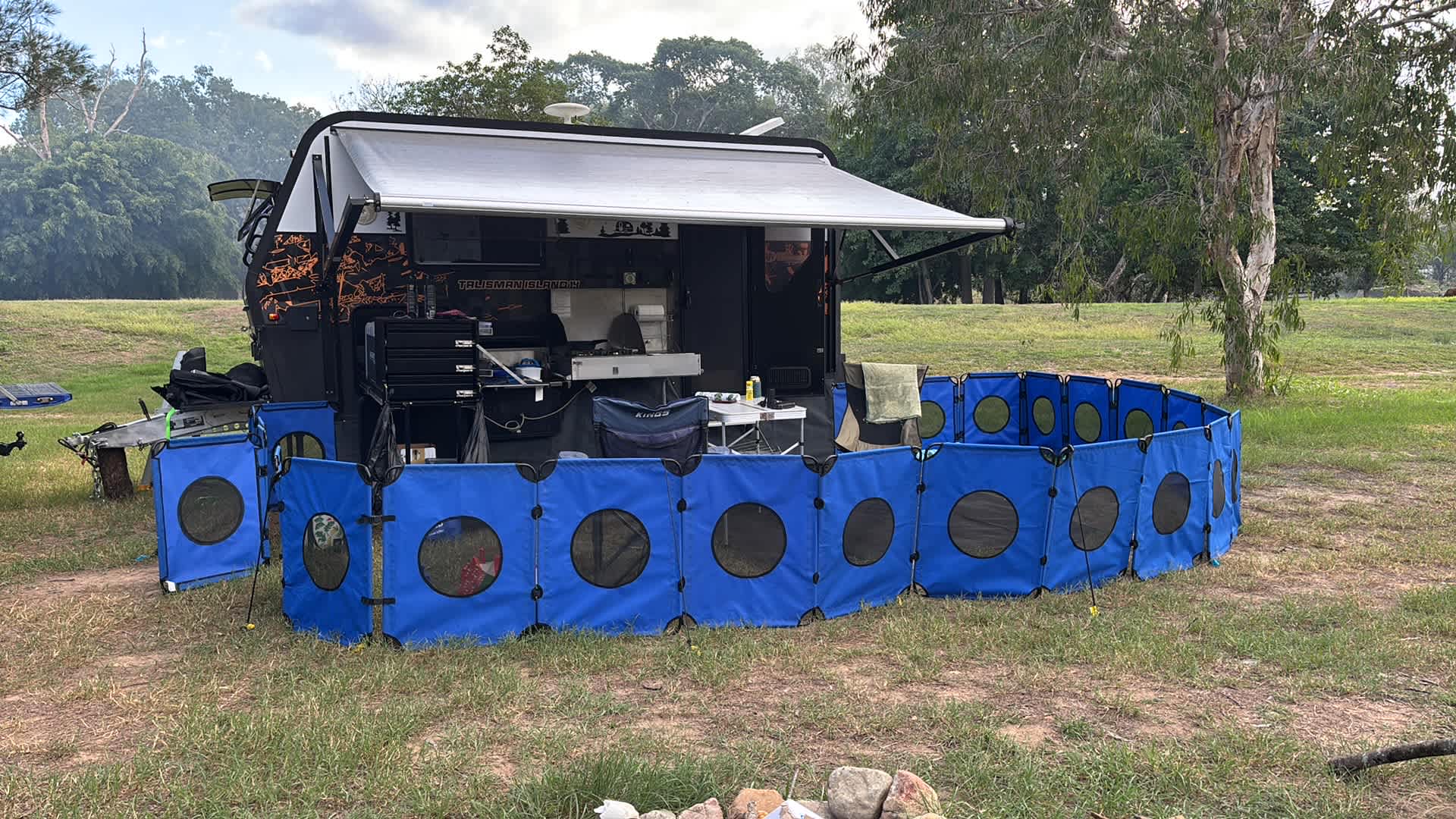 Creek and Antique Camping