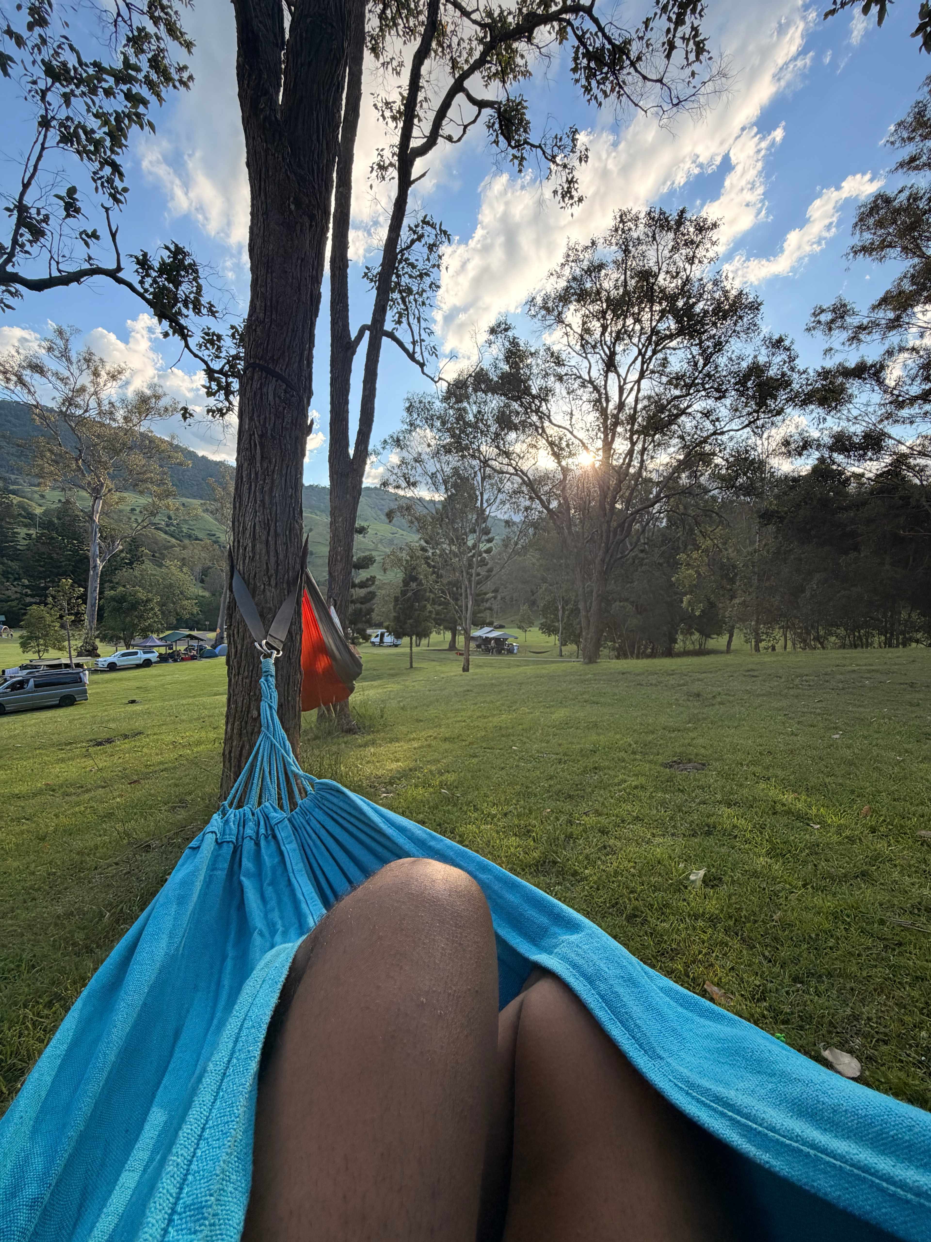 Andrew Drynan Park-Camp with a view