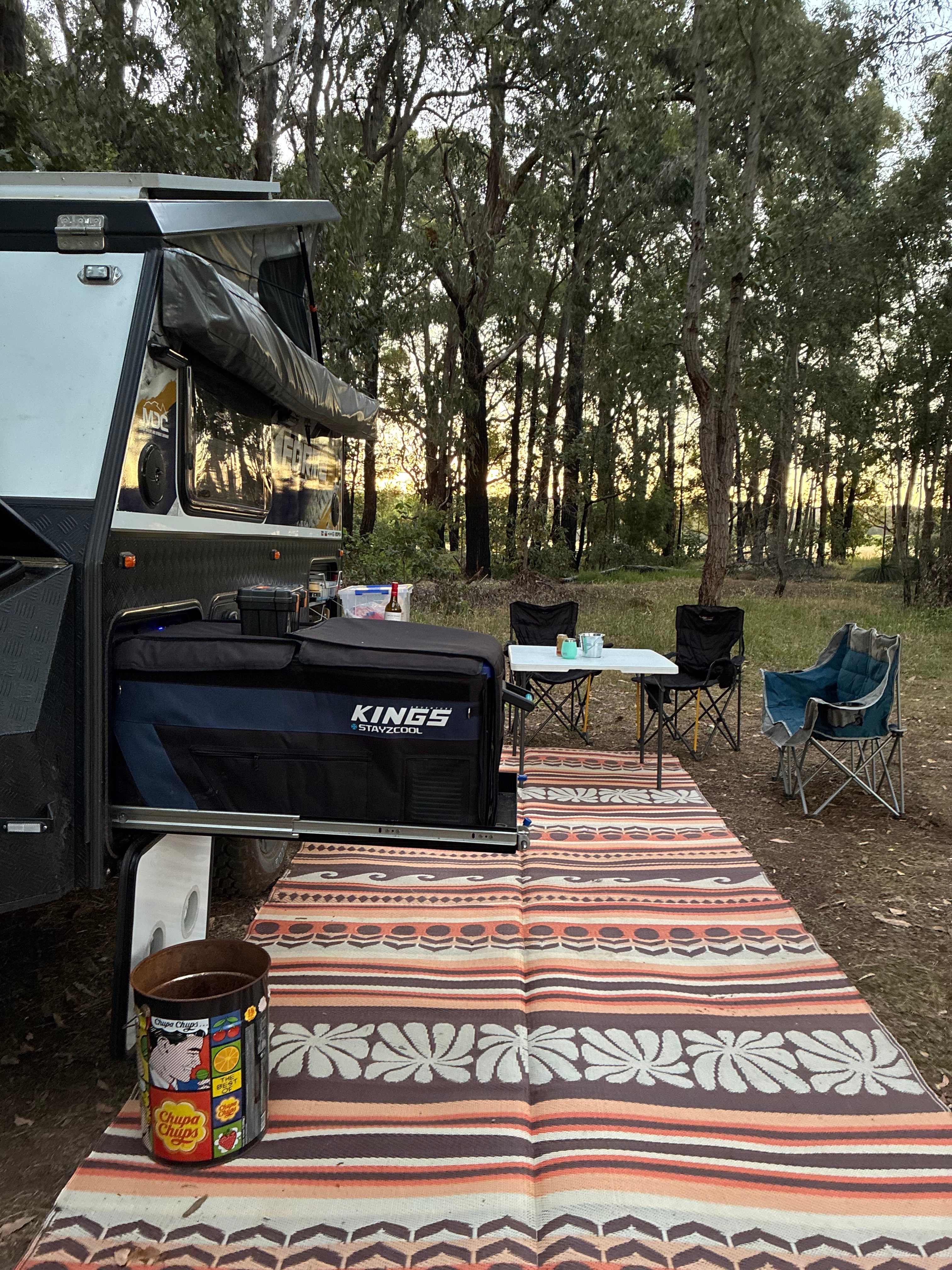 Secluded amongst the trees 