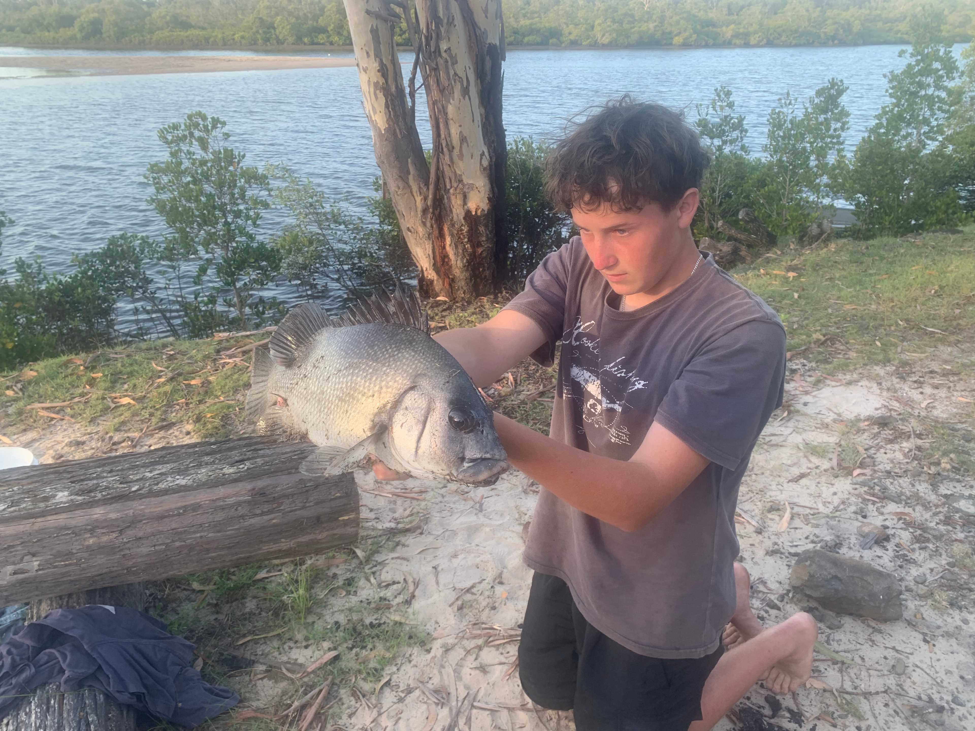 Really rare fish that my boy caught!