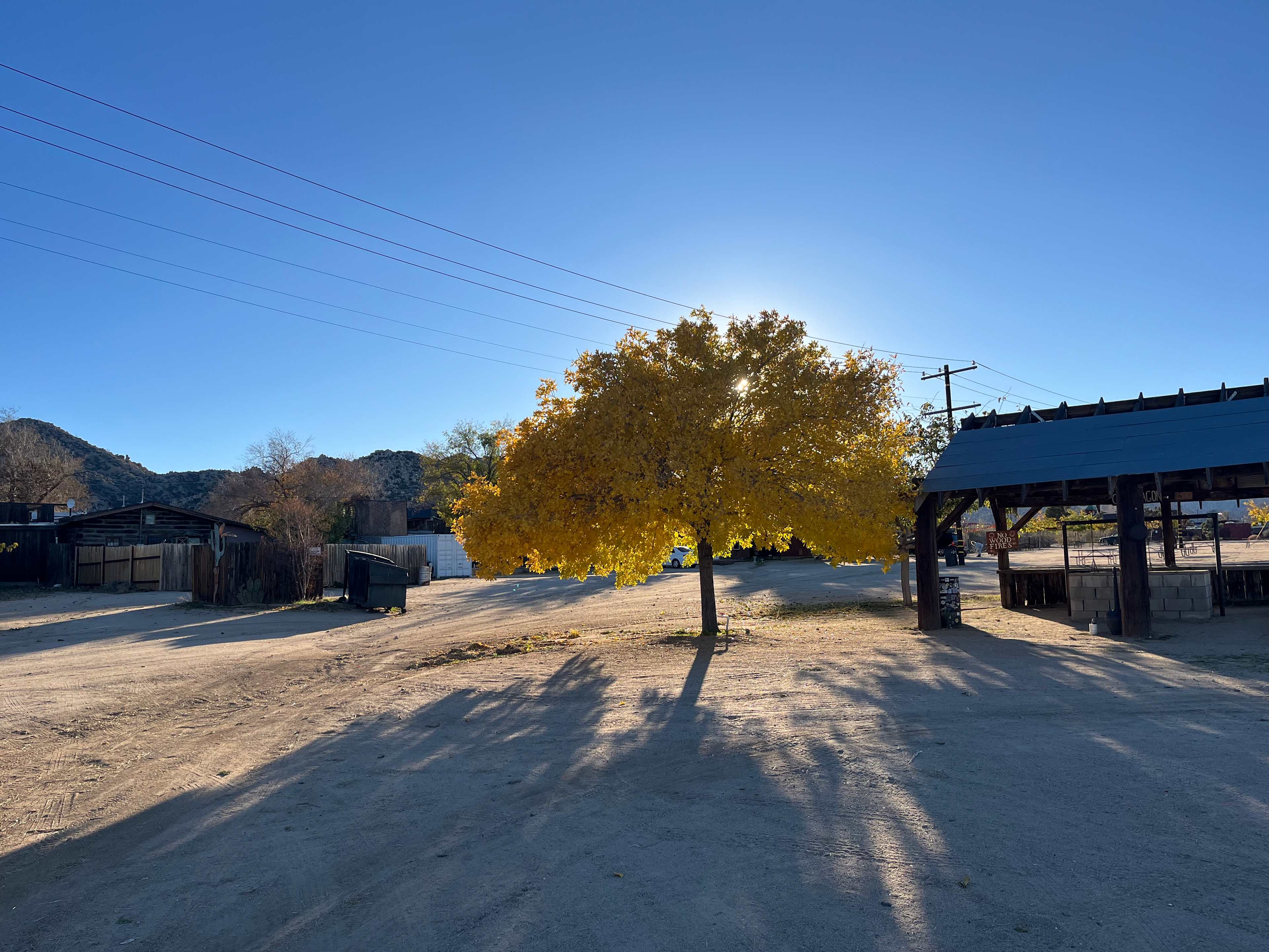 Pioneertown Corrals Camping