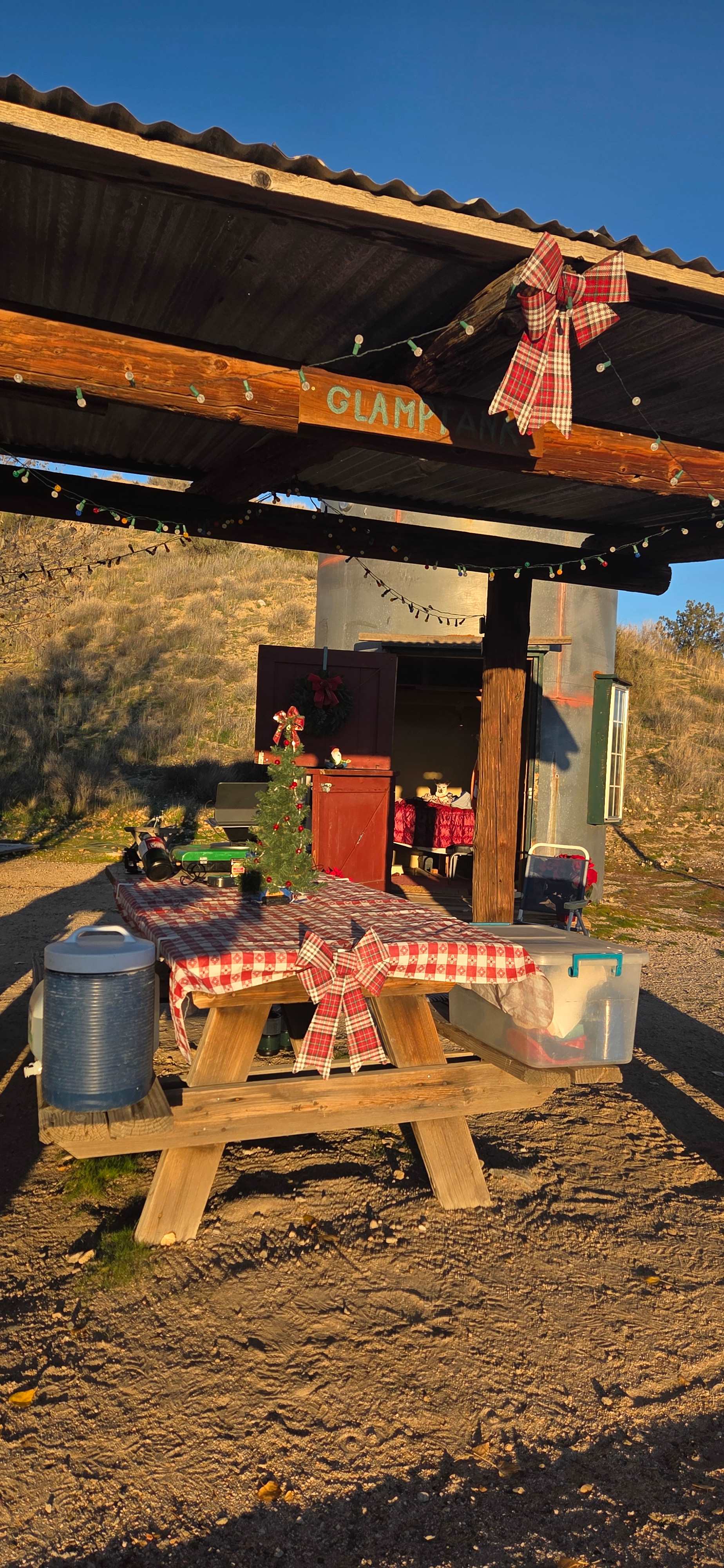 Holiday Festive Glamptank