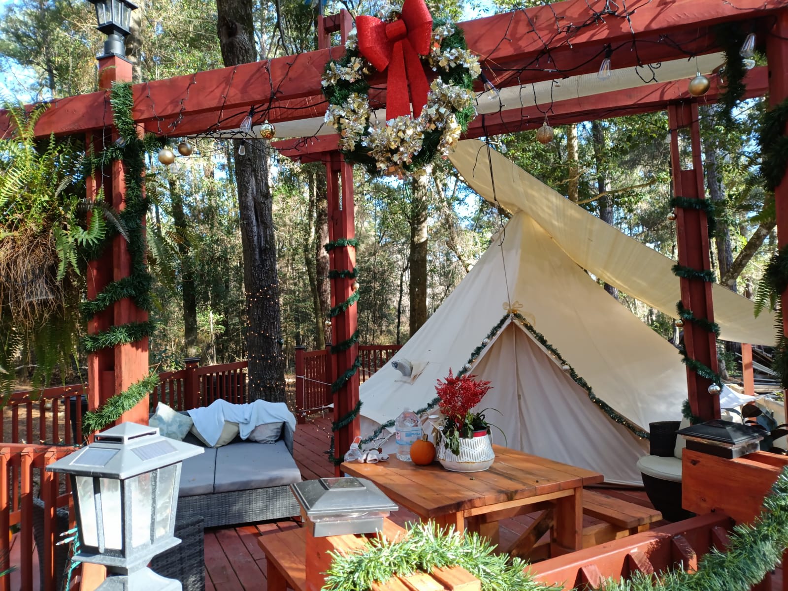 Glamping In Paradise