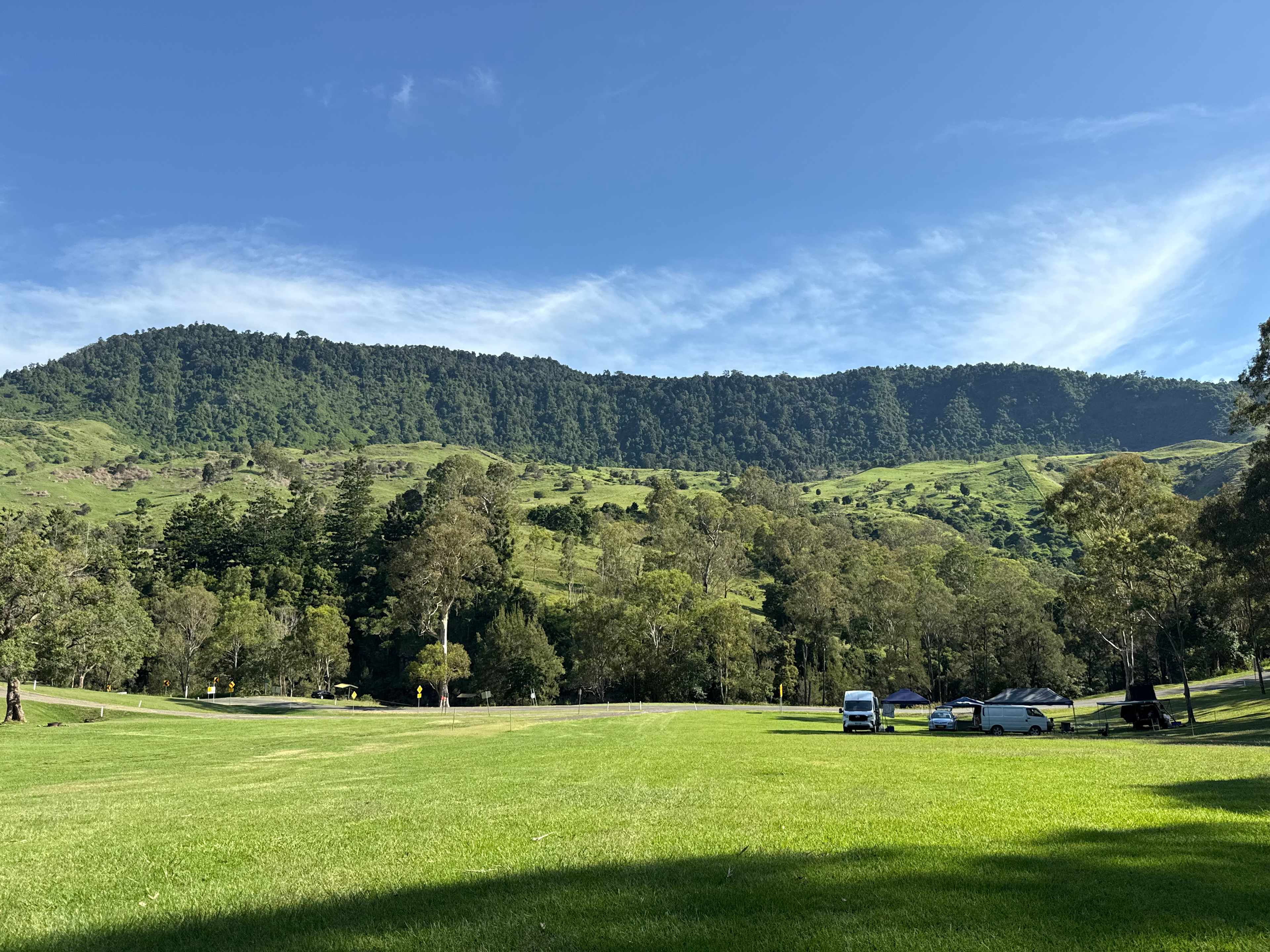 Andrew Drynan Park-Camp with a view