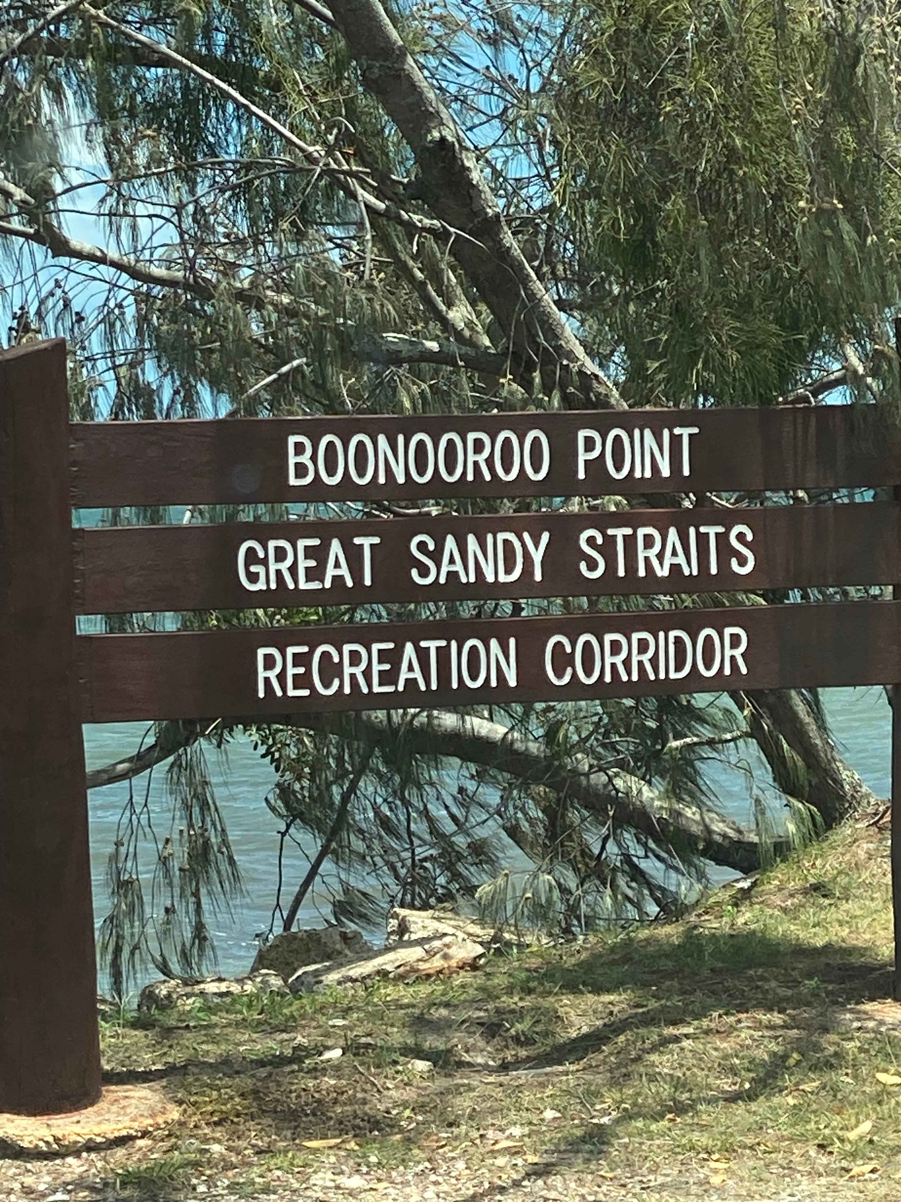 Boonooroo point beach boat ramp