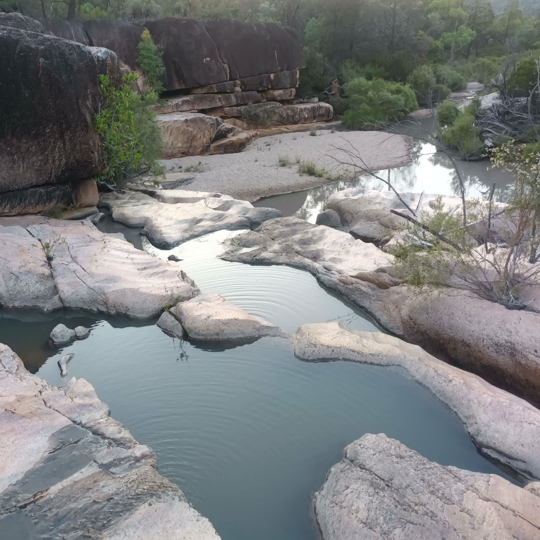 Great spot to sit and eat breakfast!