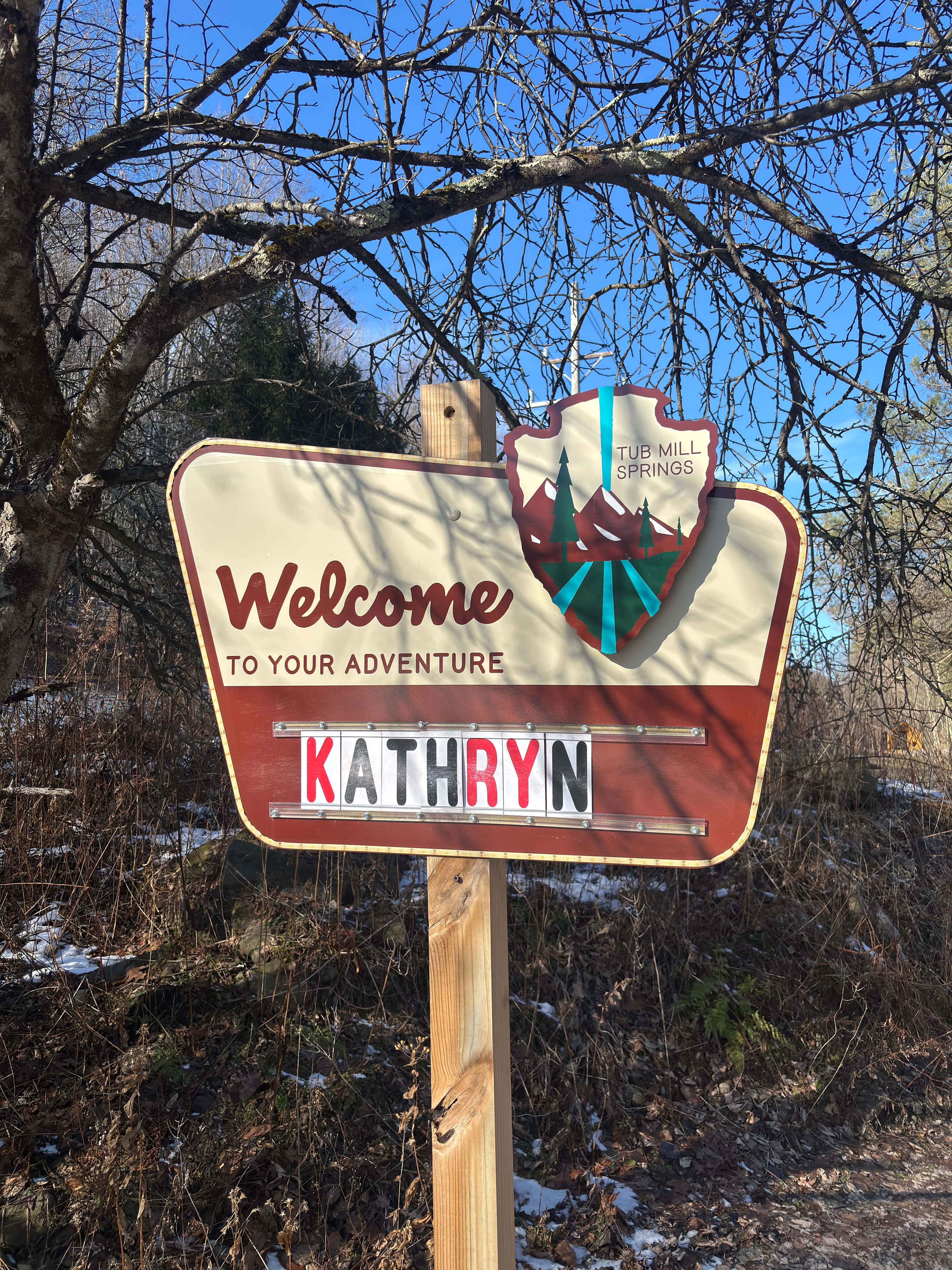 Glamping Tent Overlooking Waterfall