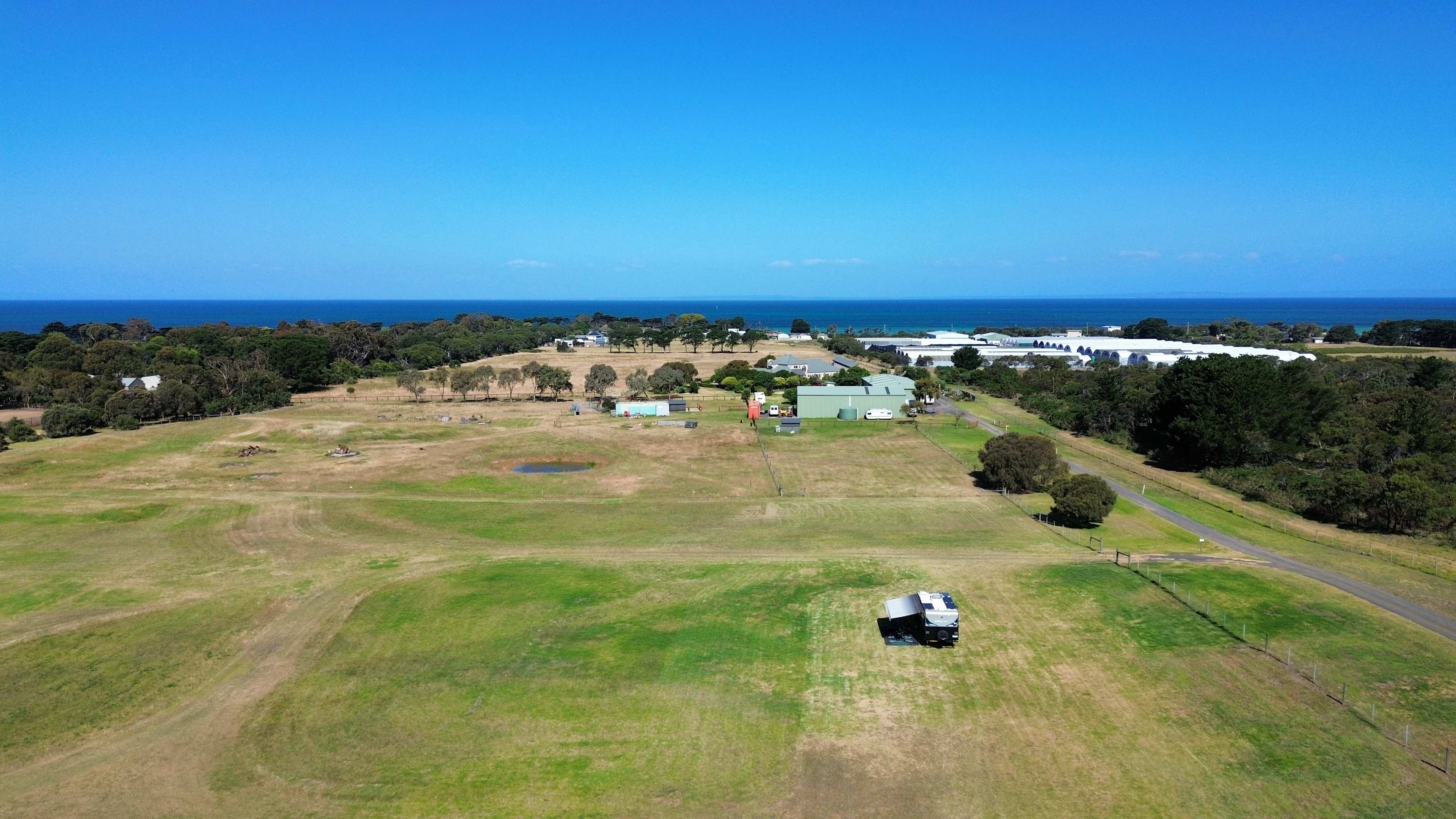 Shacks at Kardella Park