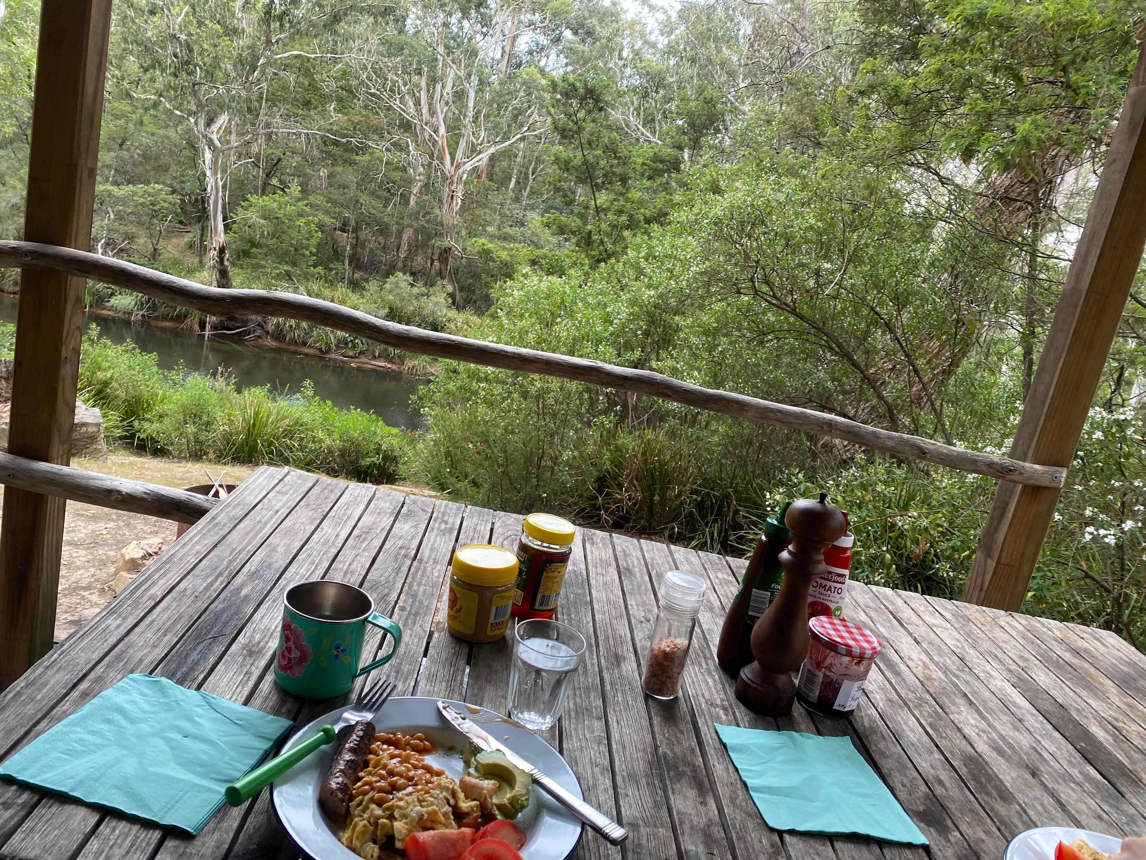 Scribbly Gum secluded bush camping