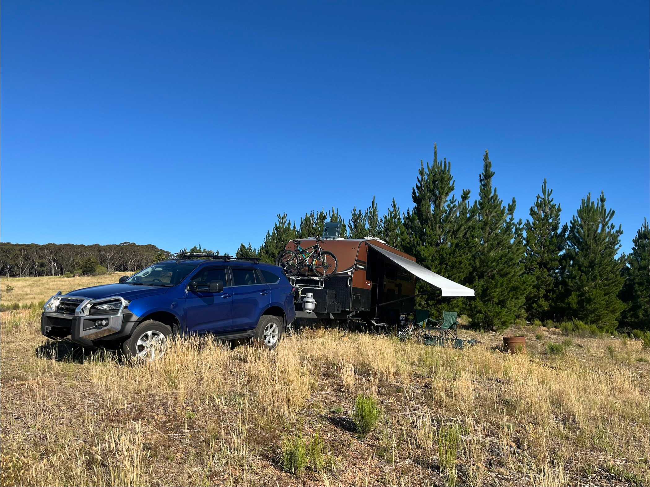 Setup at Quick Camp Site 5