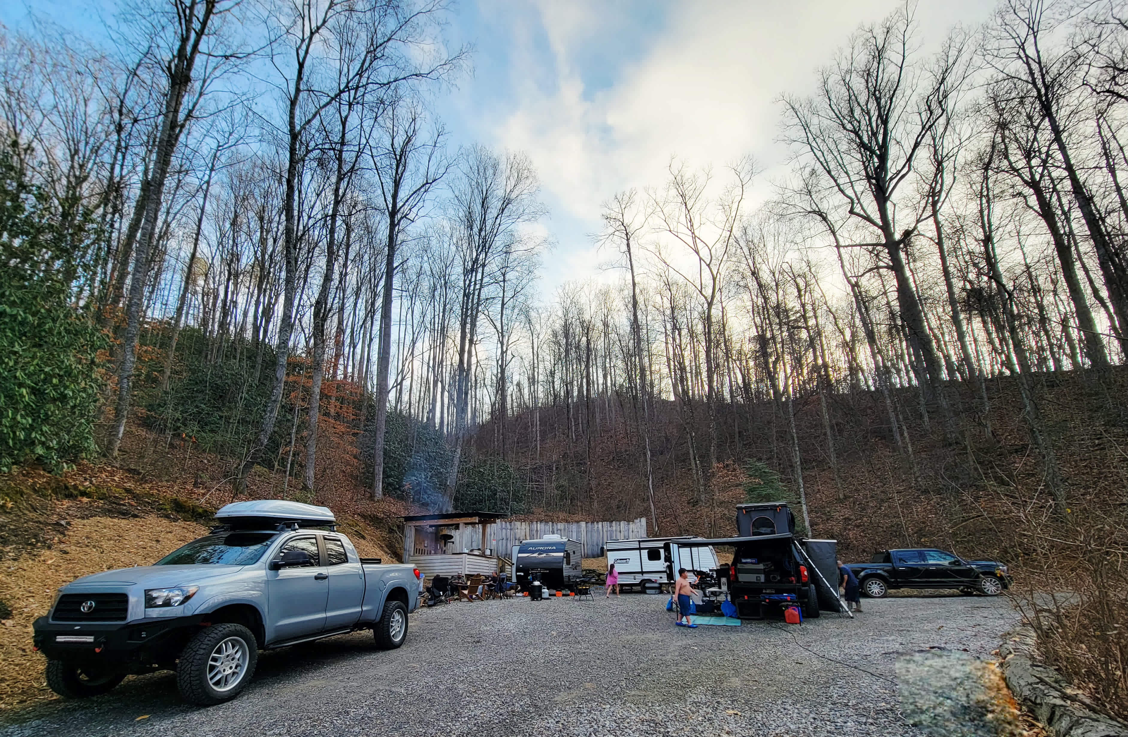Asheville Area Luxury Solo RV'ing