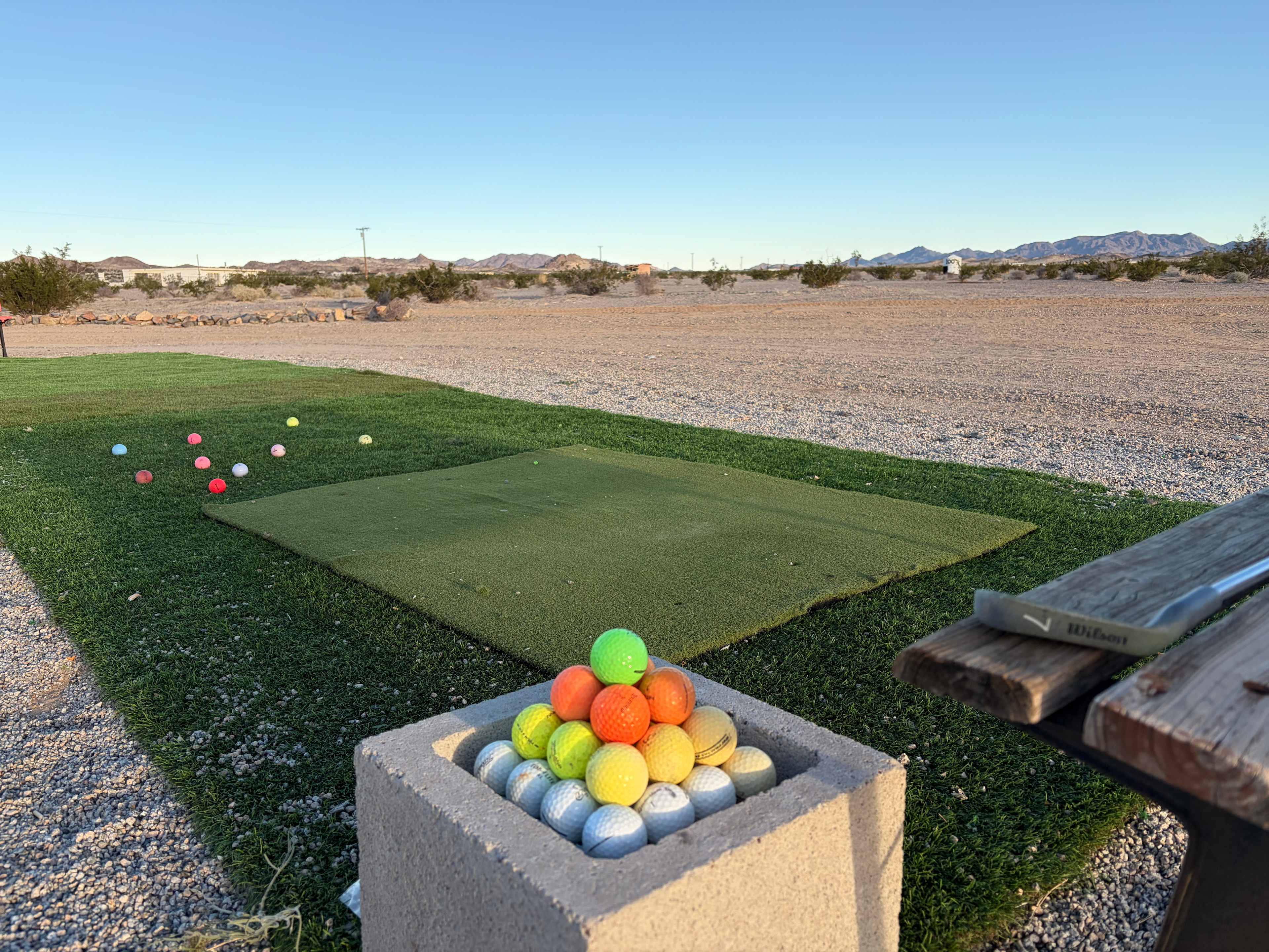 Awesome DIY golf range 