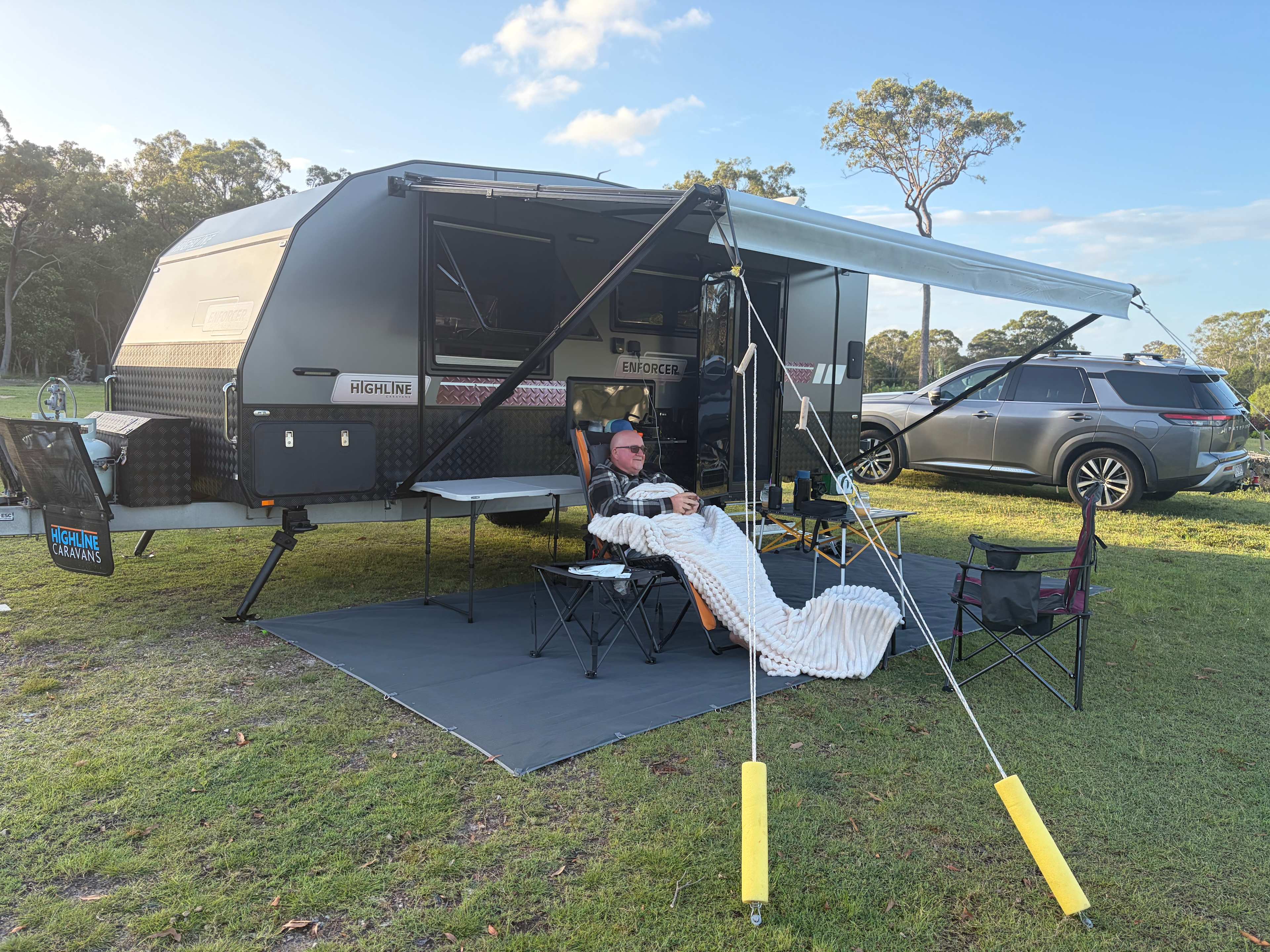 Wind was cool when soon goes down 