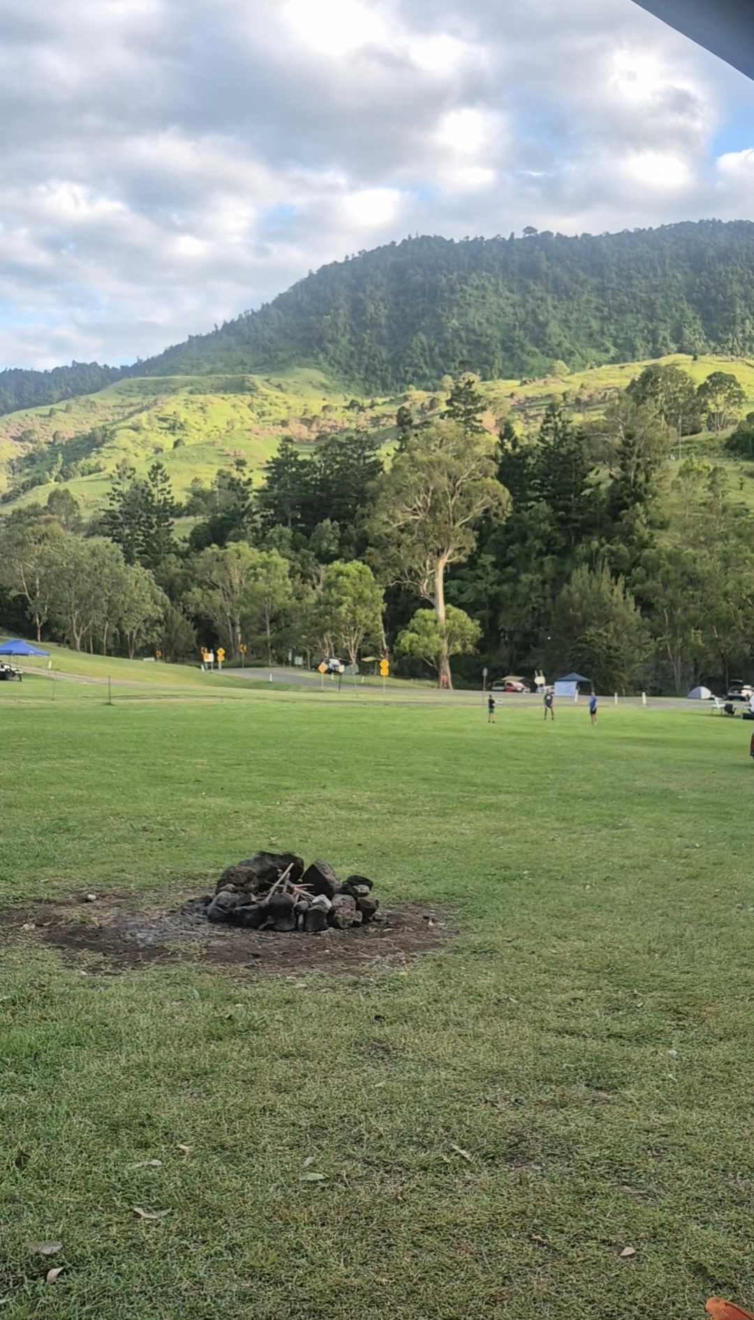 Andrew Drynan Park-Camp with a view