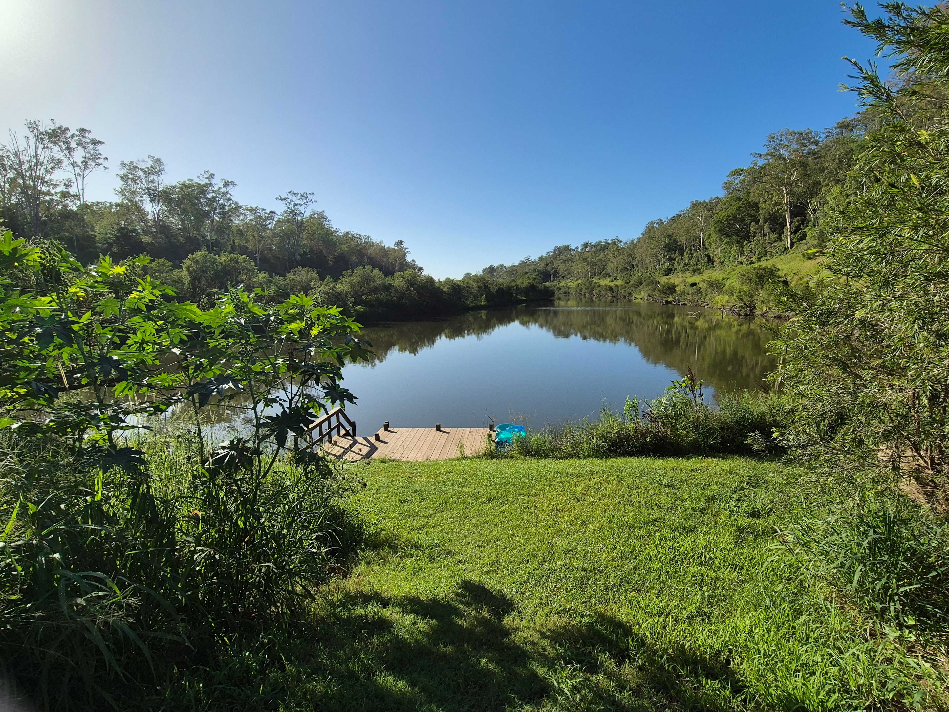 Weefarm Brisbane River Camping