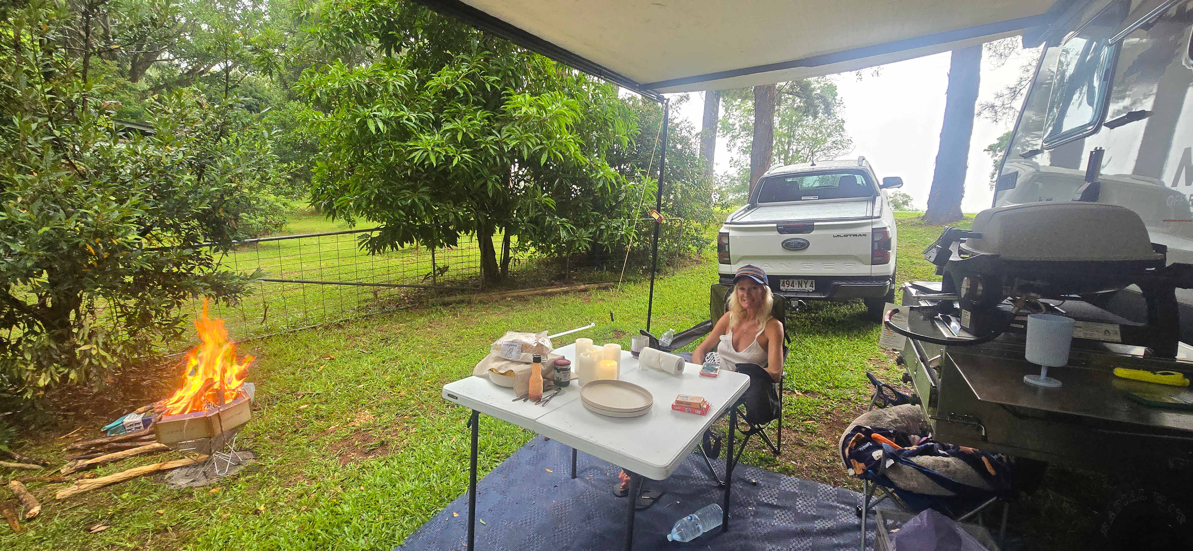 Happy dayz  ⛺️ 🐕  🔥 