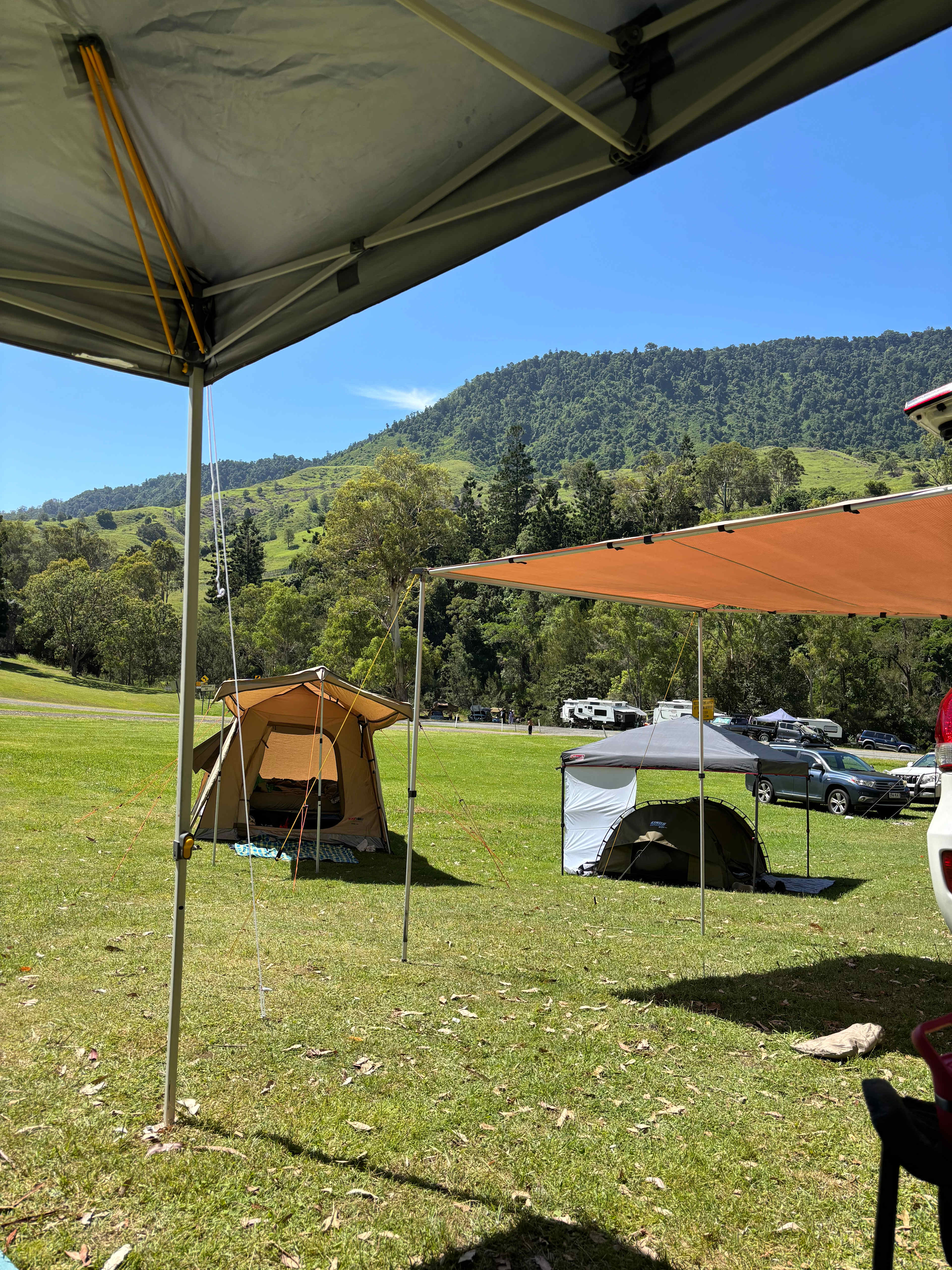 Andrew Drynan Park-Camp with a view