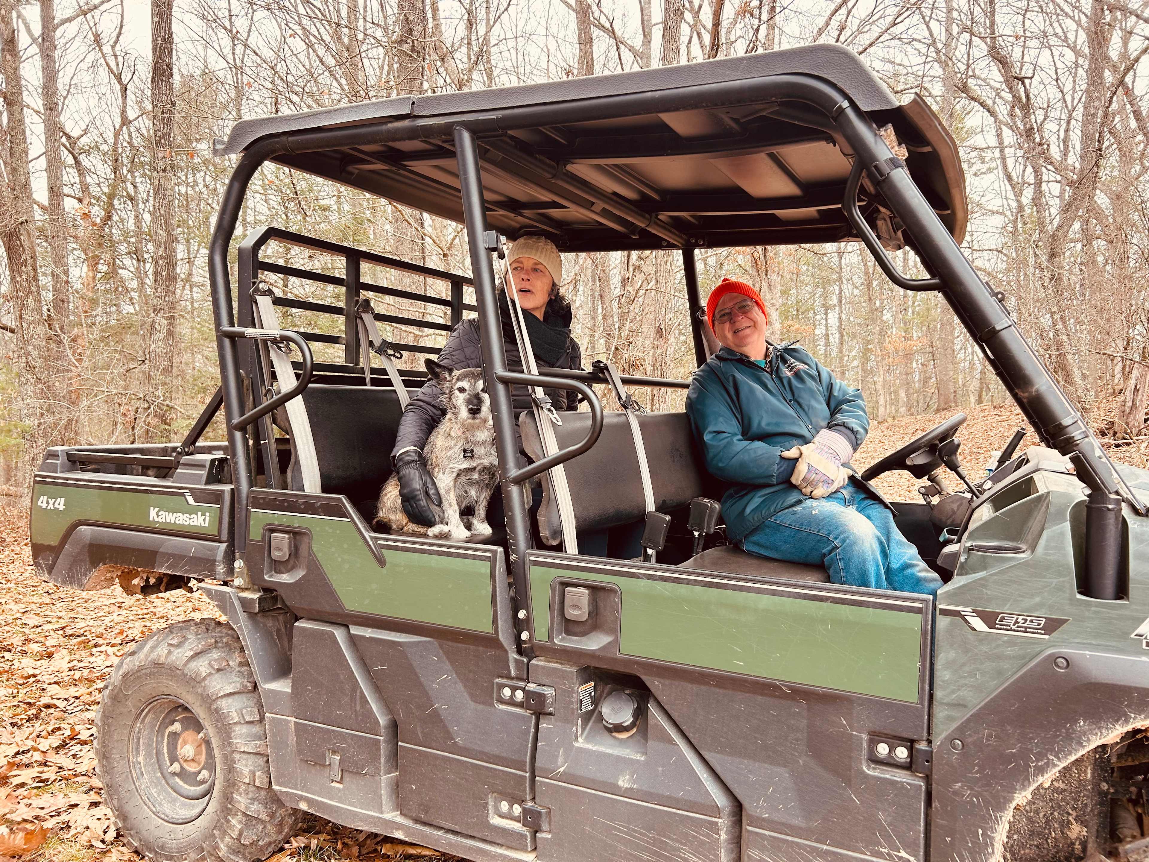 If you are lucky, the host will give a tour of the 100 acre woods.