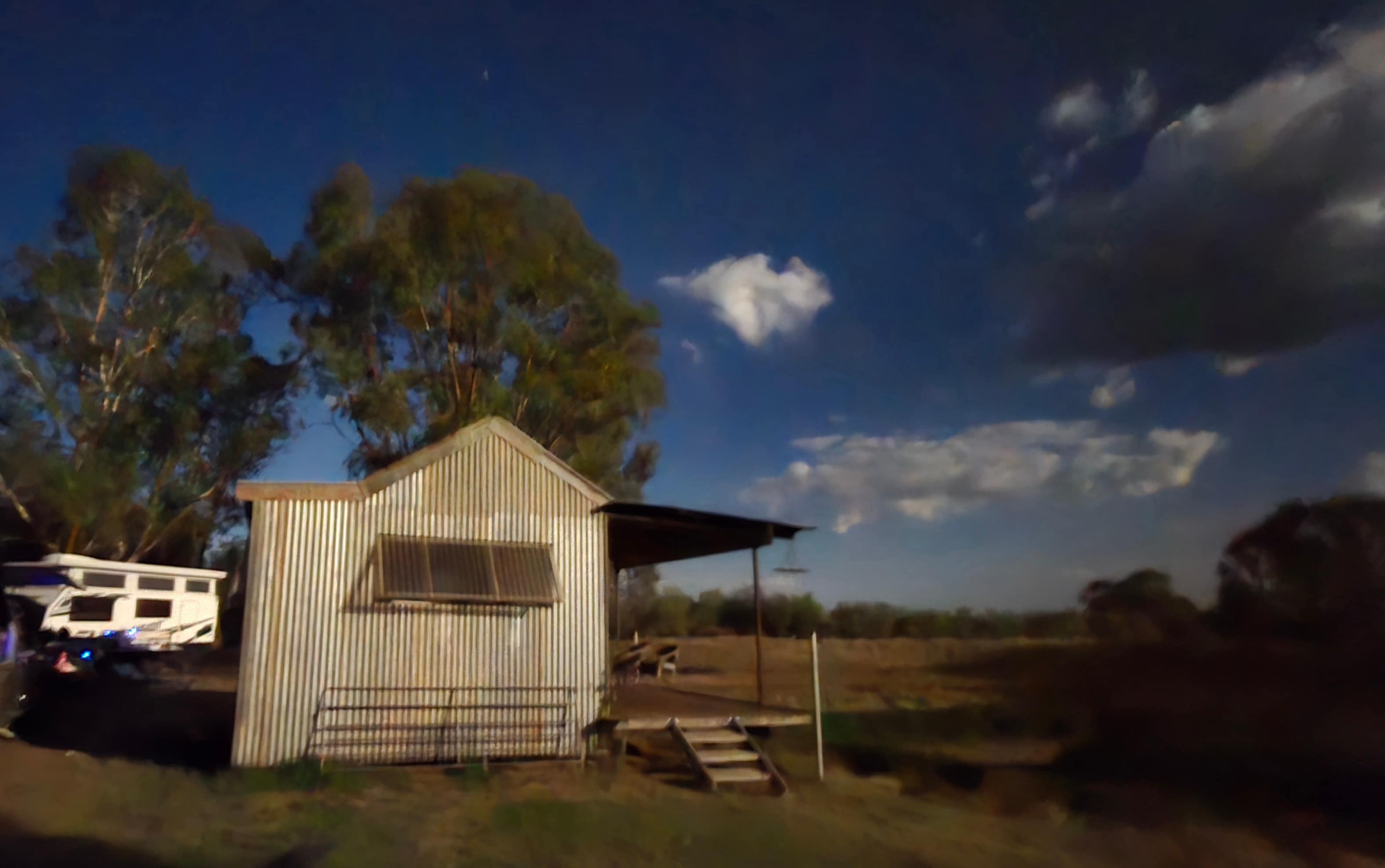 Camping in the Rosnay Olive Grove