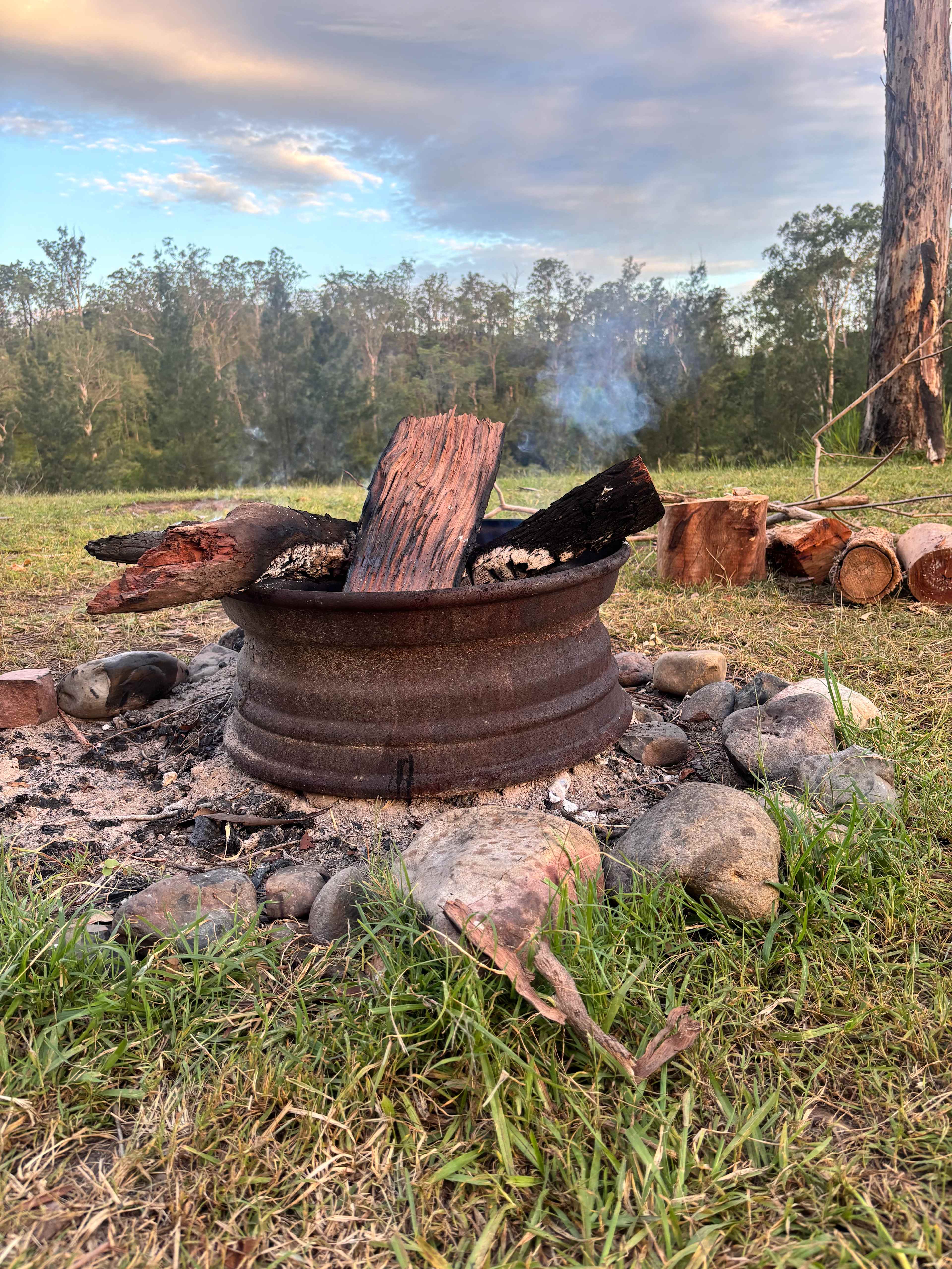 On the Clarence Camping