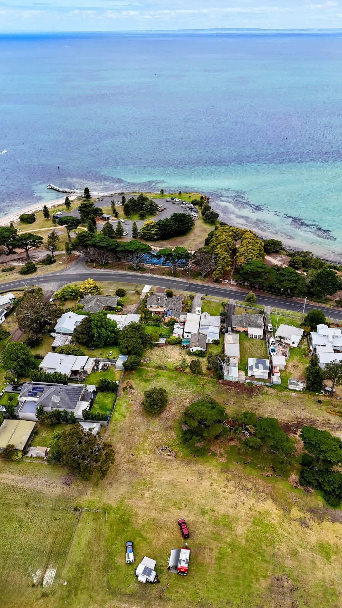 Shacks at Kardella Park