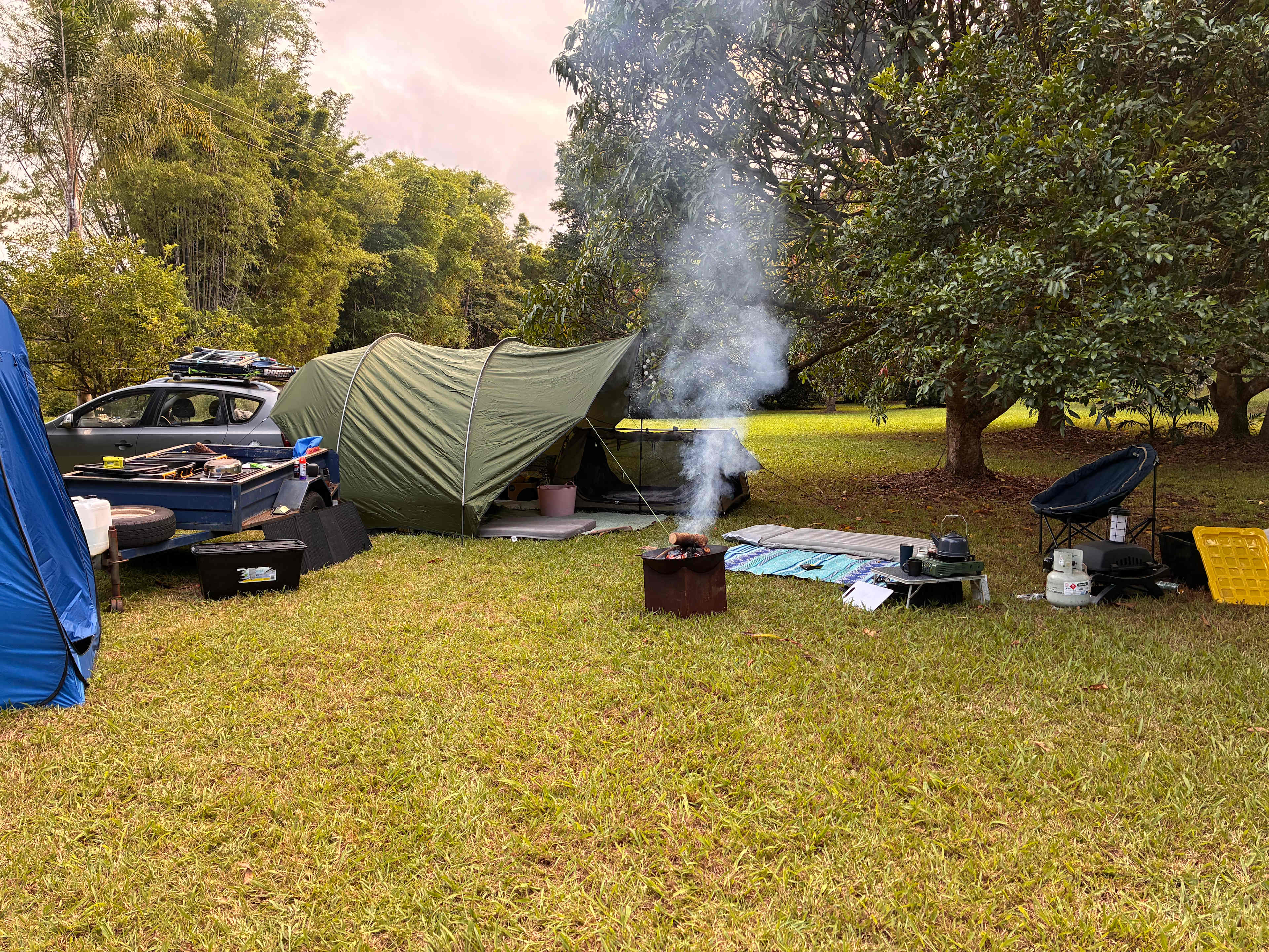 Quiet and very private site. 