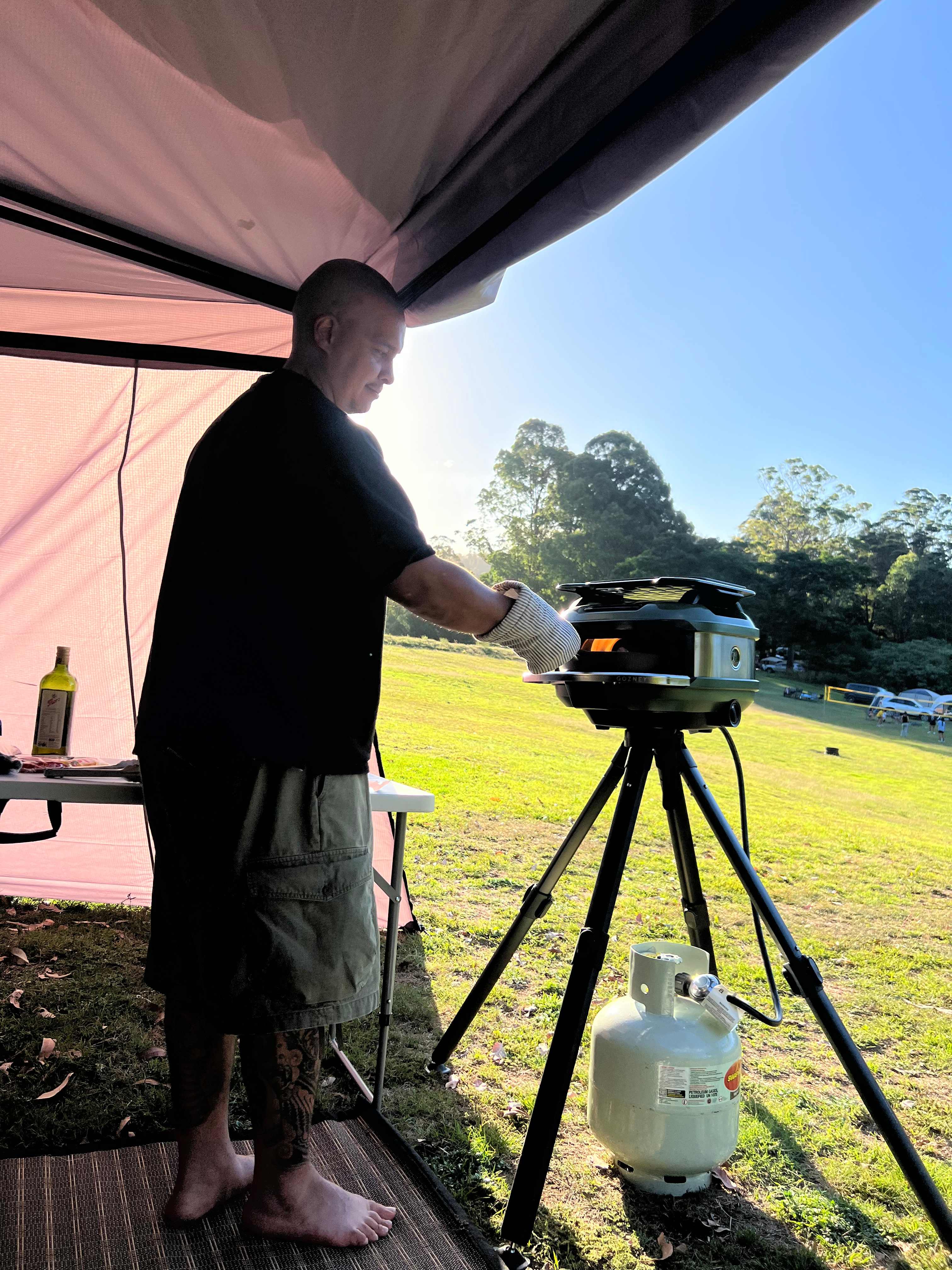 Great views whilst cooking! 🍳 