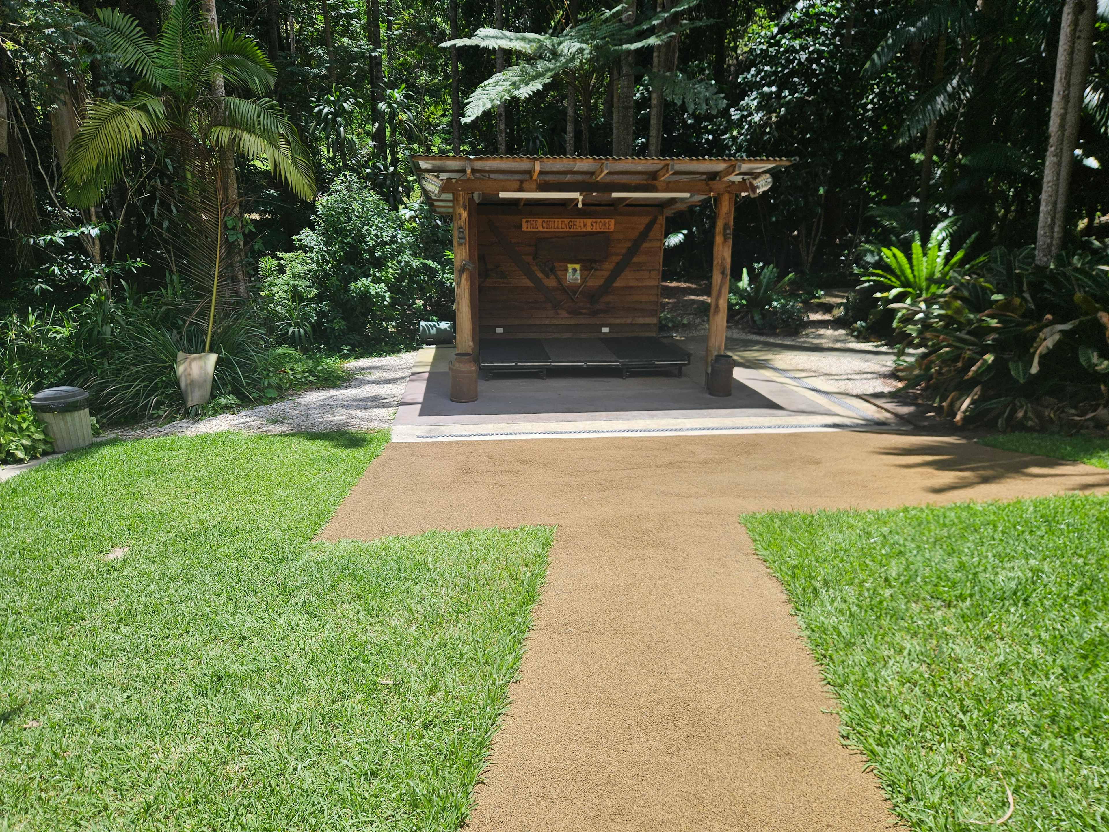 Chillingham 12klms from Uki, loop back to camp ground