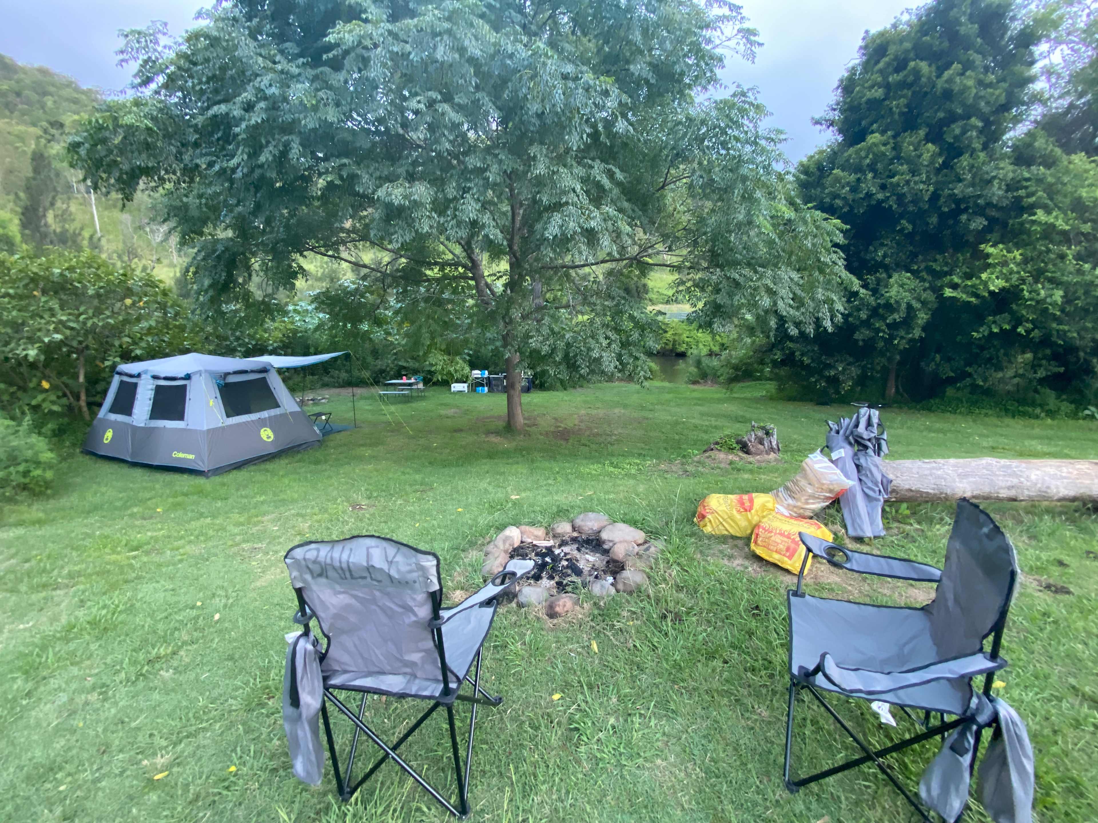 Lots of space and privacy and access to Creek