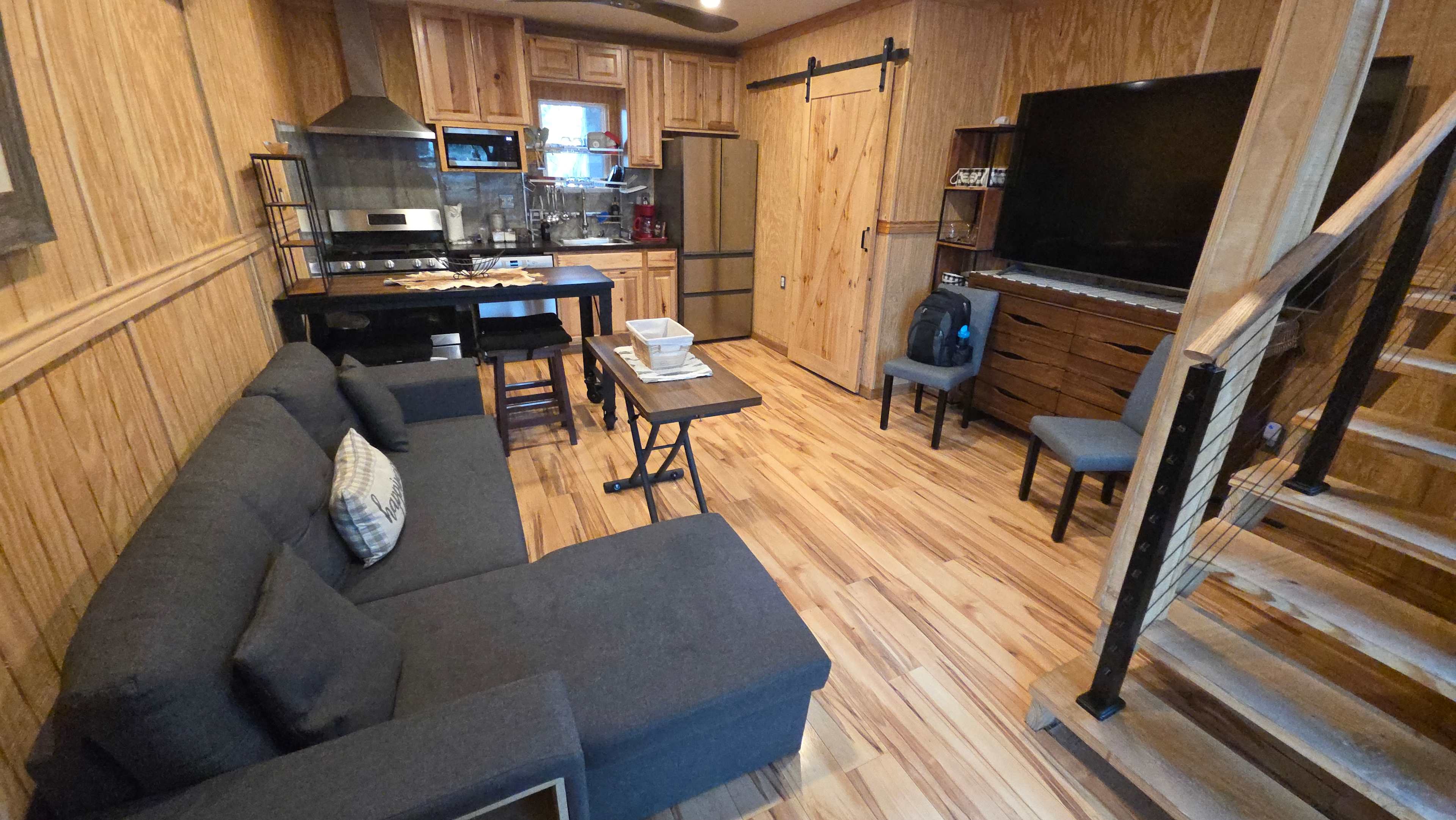 First floor - Living, dining, bathroom